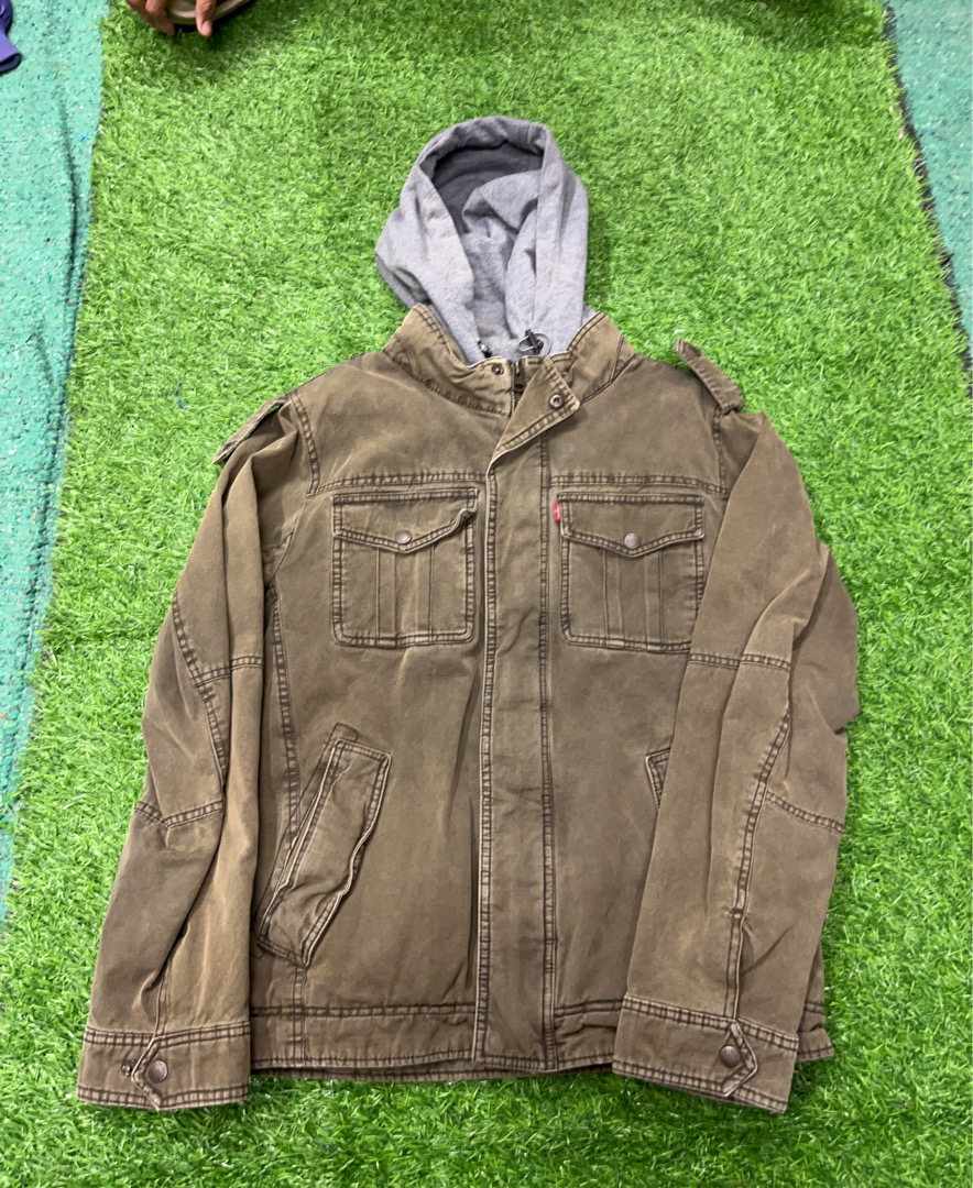 Levi Strauss & Co. Brown Hooded Jacket