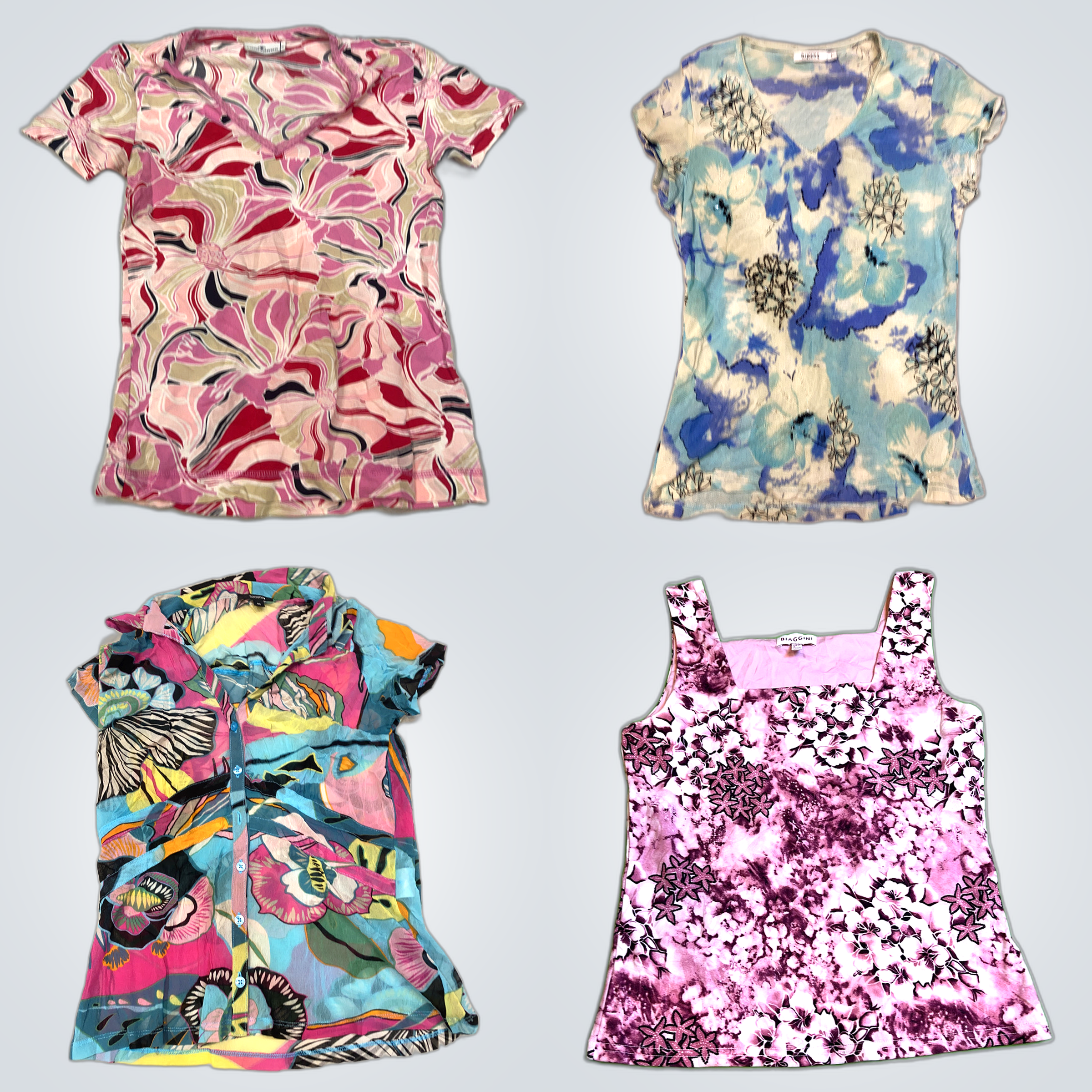 Y2K Blouses Floral Bundle