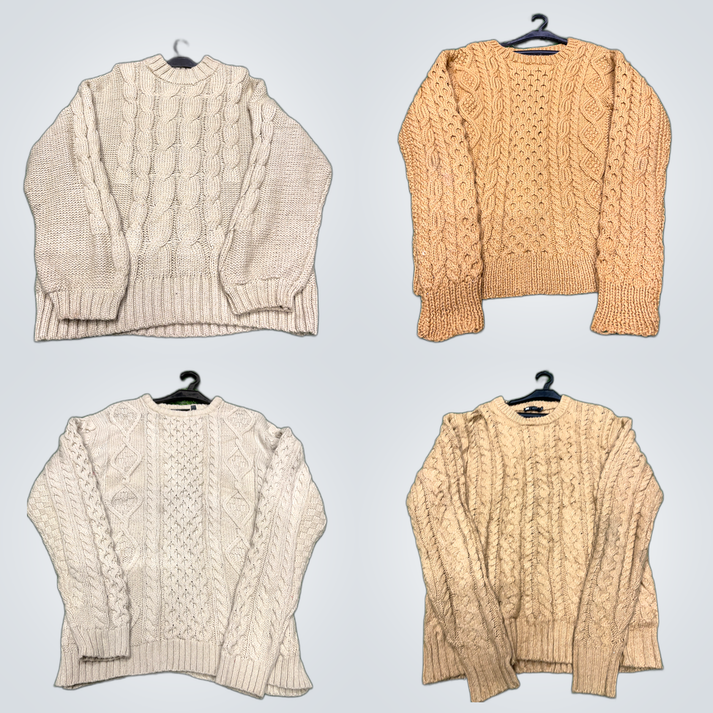 Cable Knit Sweater Bundle - 11 Pc Mix of Madewell,..