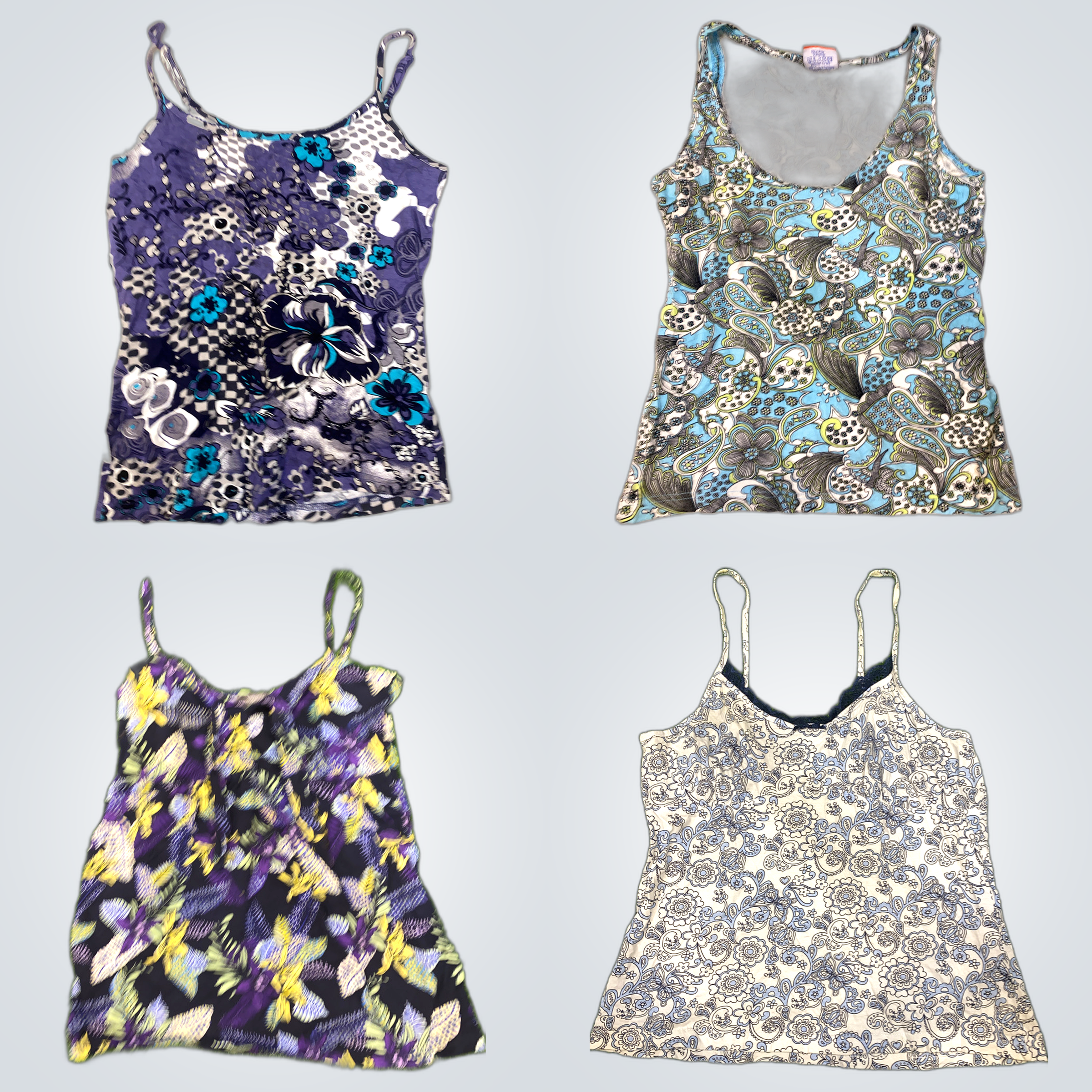Y2K Floral Camisoles Bundle