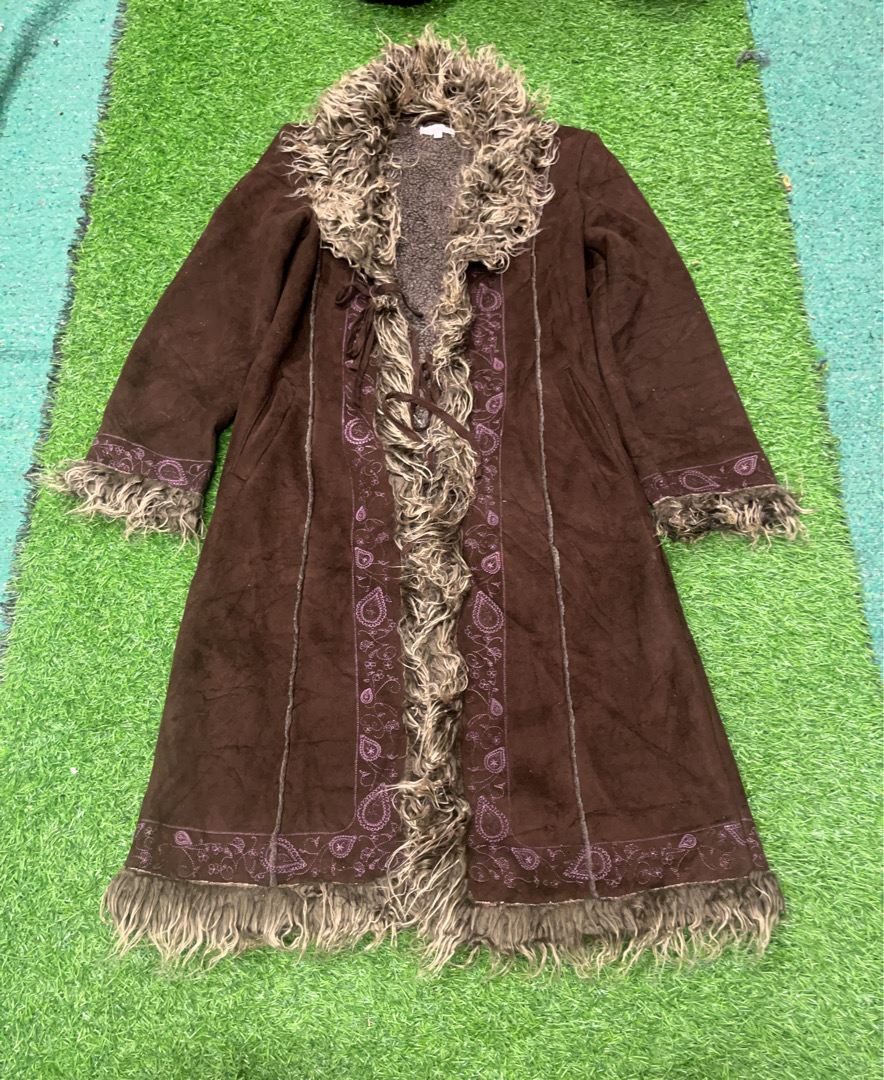 Casaco de Pêlo Castanho MiM