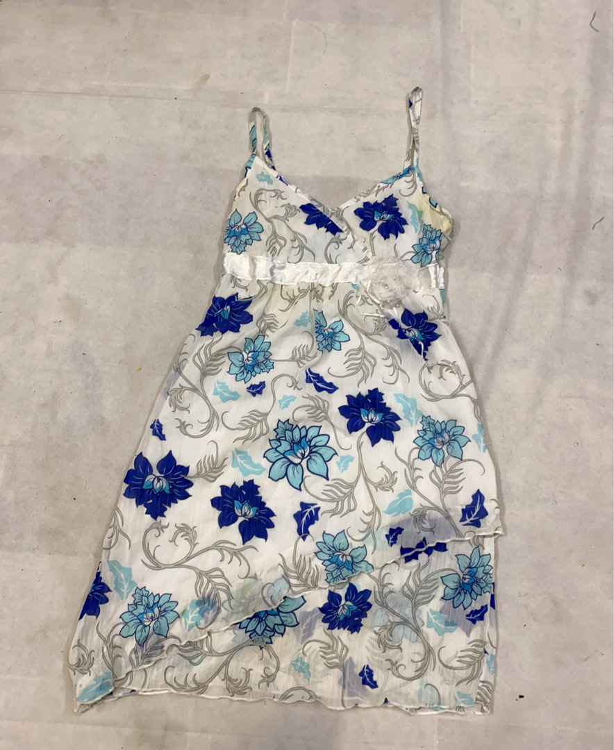 Floral Spaghetti Strap Dress