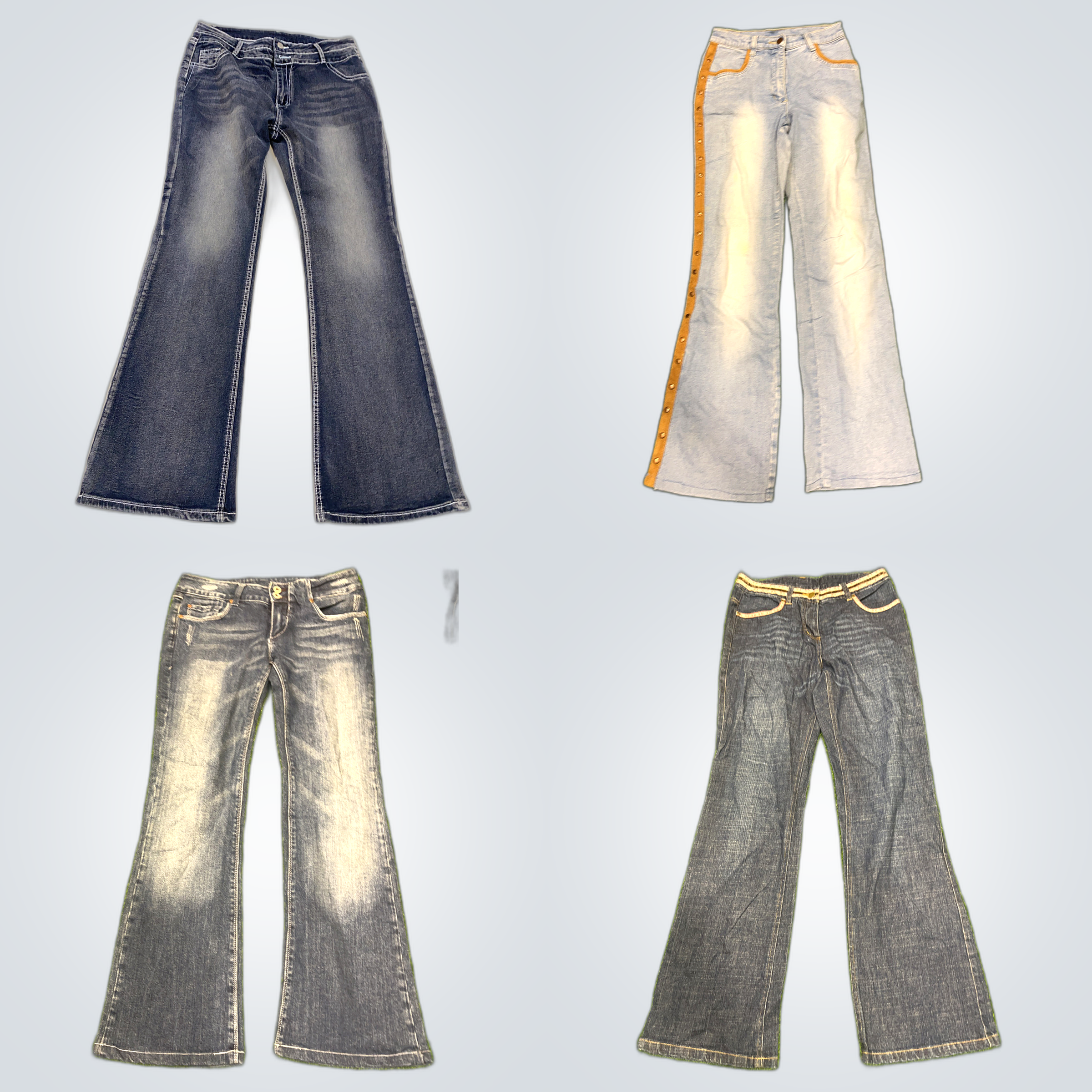 Pacchetto di Jeans Bootcut Y2K