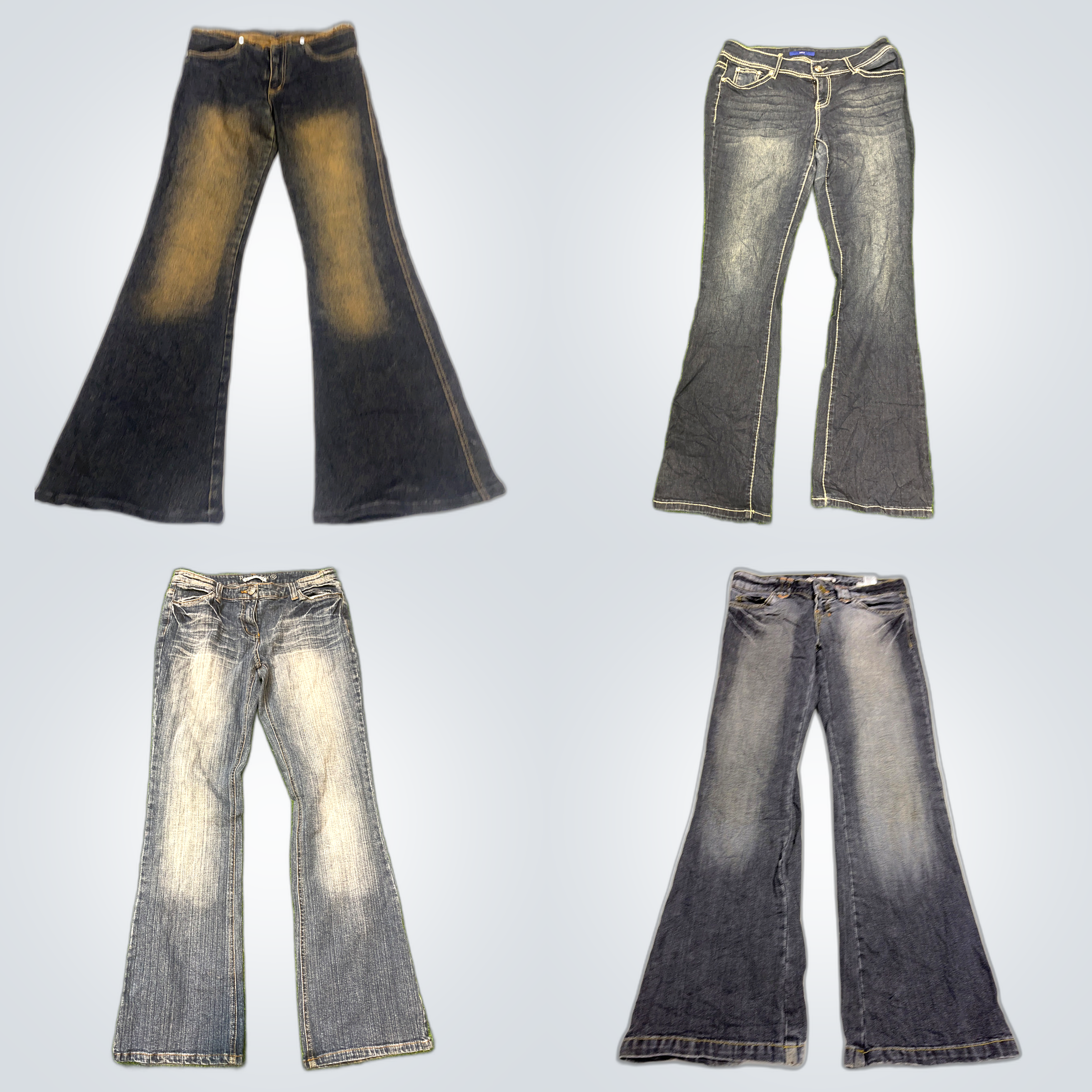 Flare & Bootcut Jeans Bundle - Lee, Edwin, Heine &..
