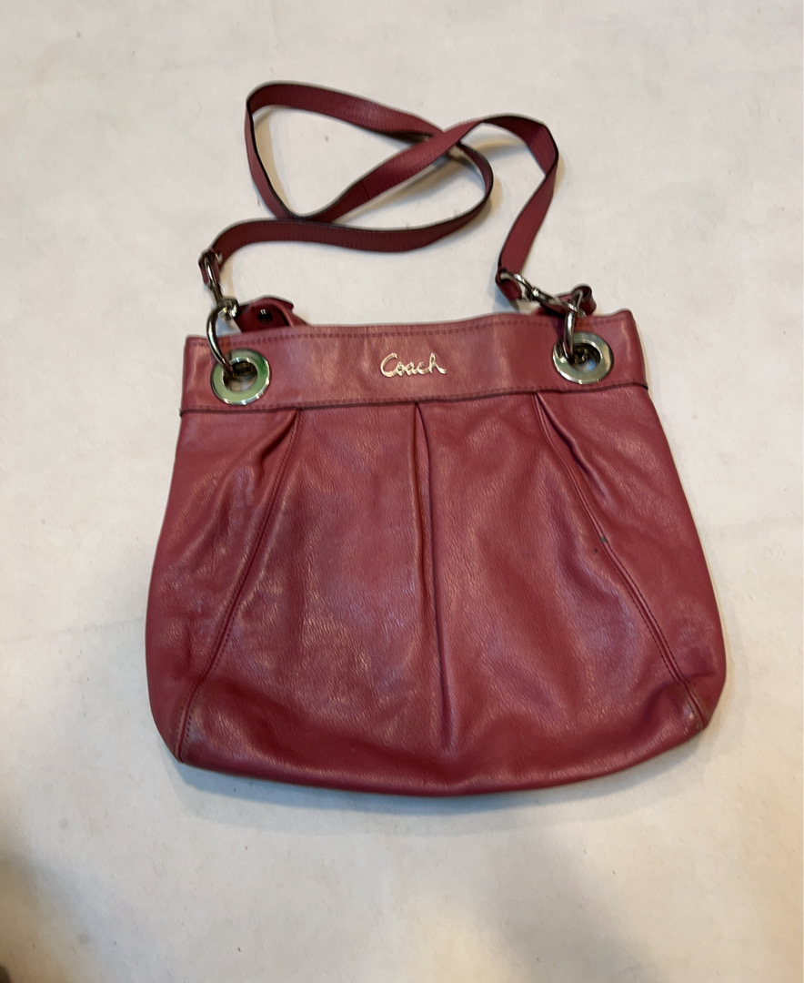 Coach Leather Shoulder Bag