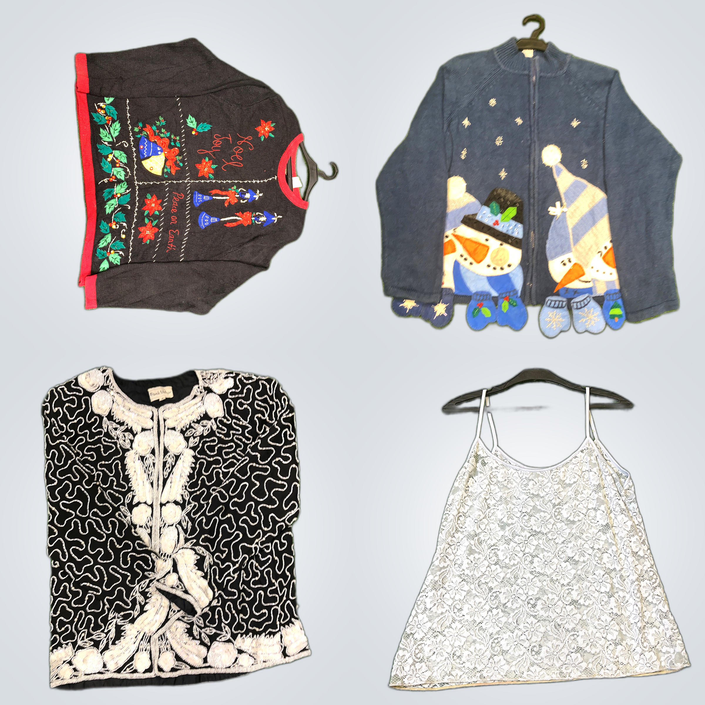 Conjunto de Suéter e Colete Holiday Bachrach Laura..