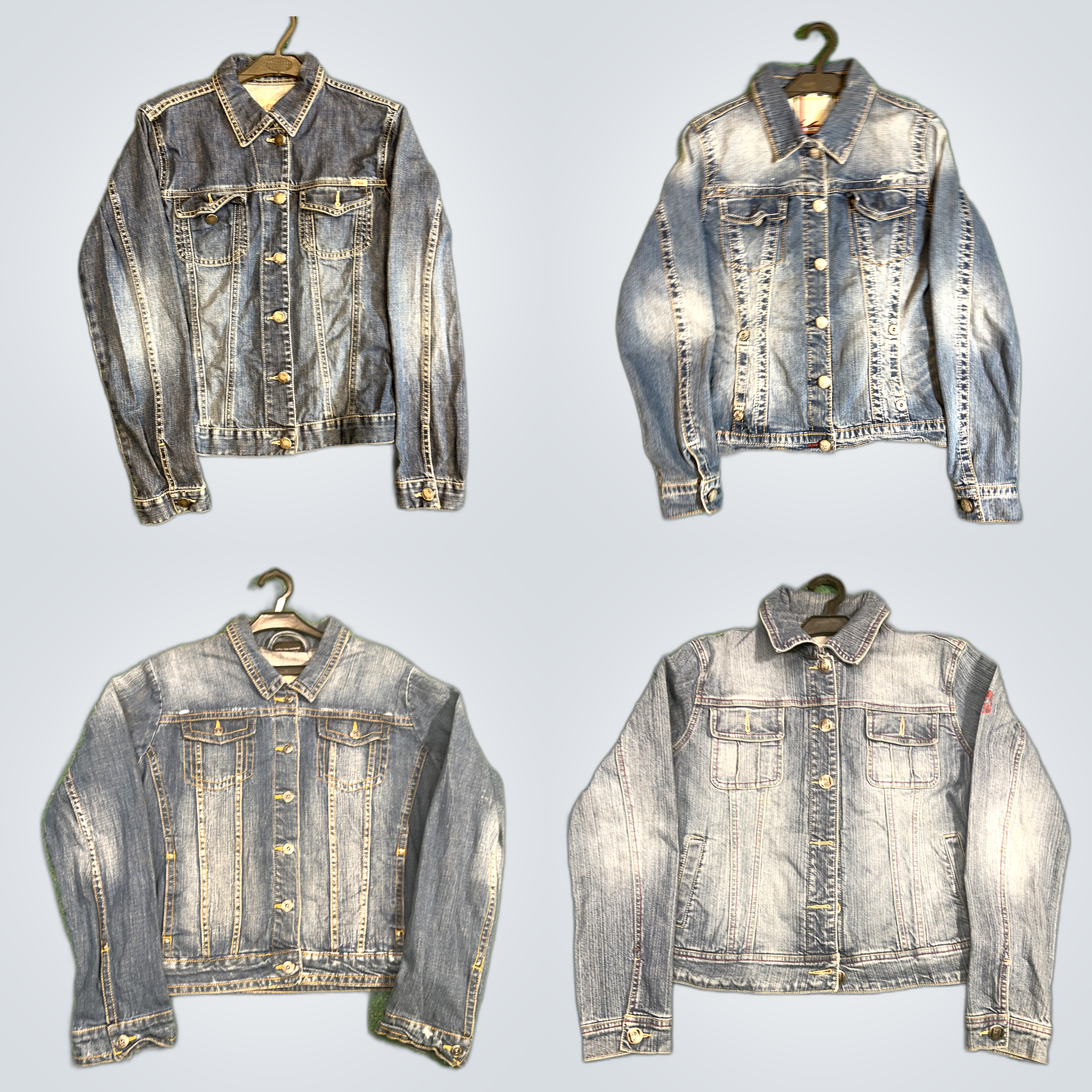 Y2K Denim Jacket Set