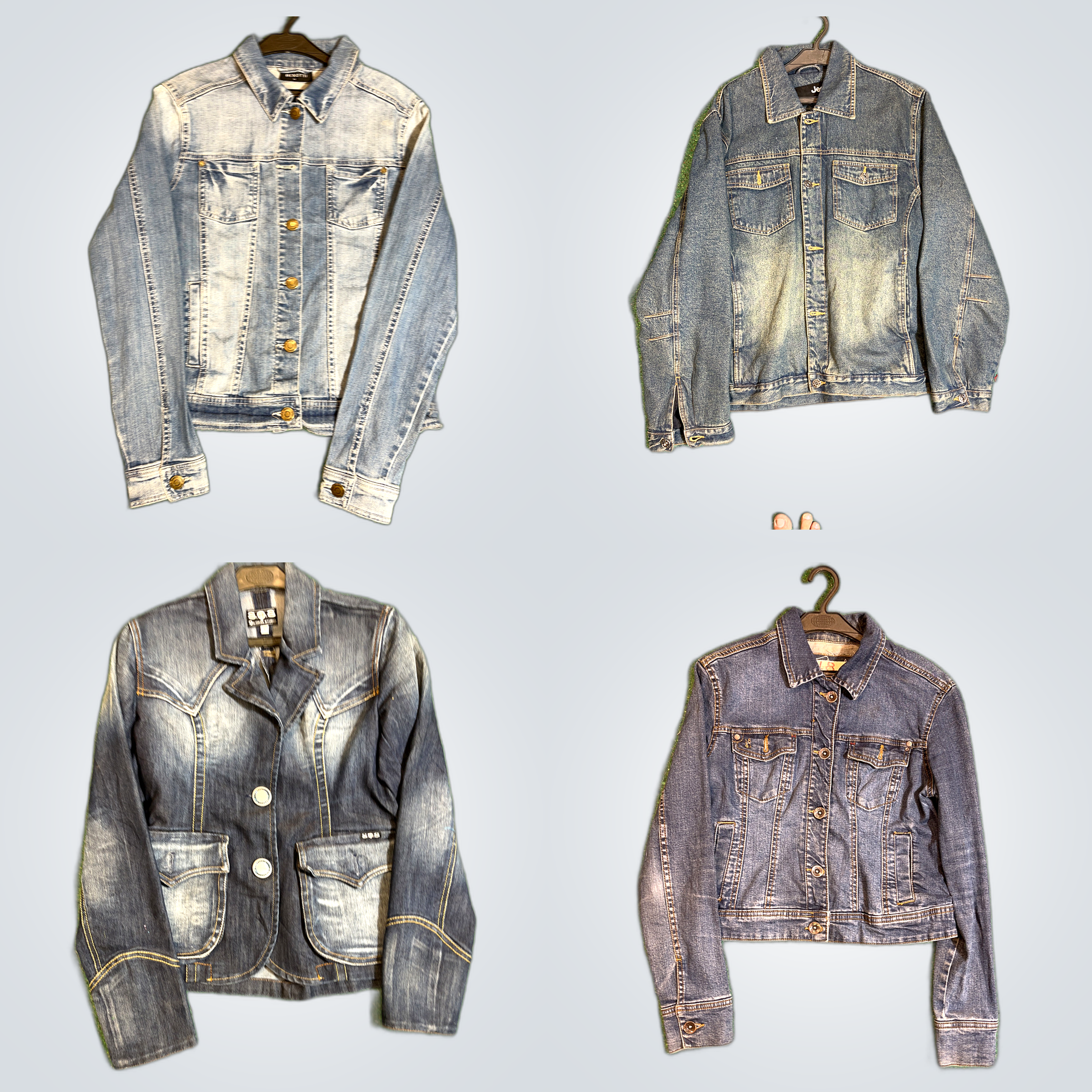 Y2K Racer Denimjacke