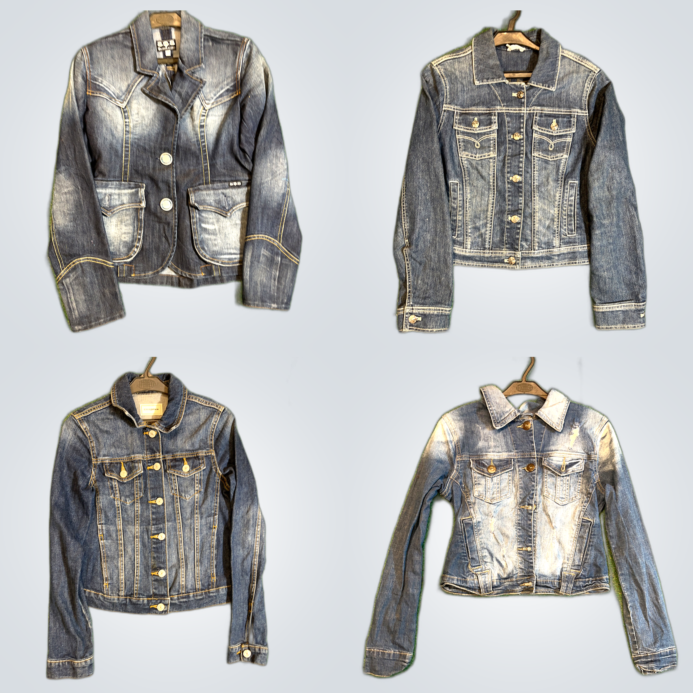 Veste en denim Y2K