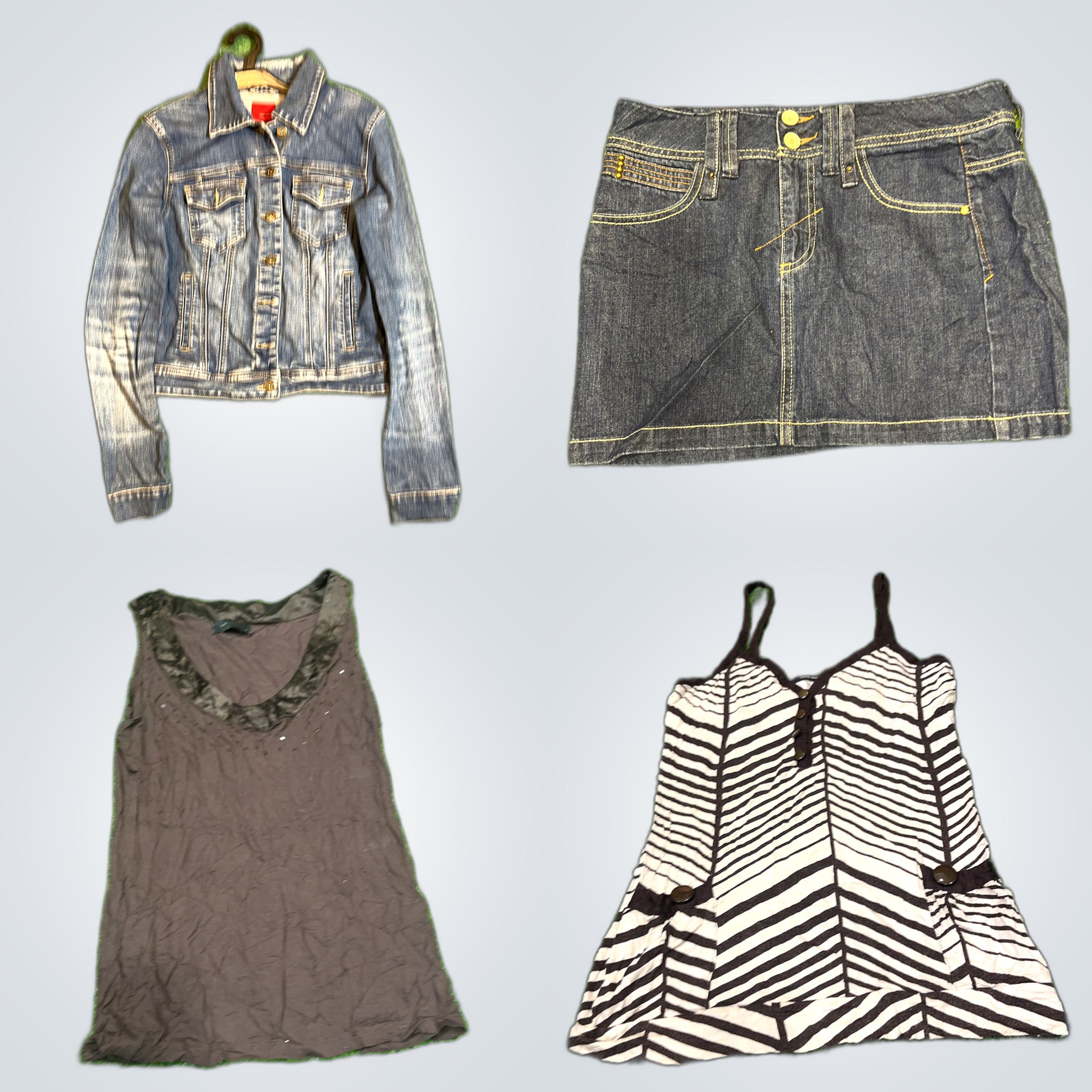 Vero Moda Y2K Spitzenbesatz-Camisoles