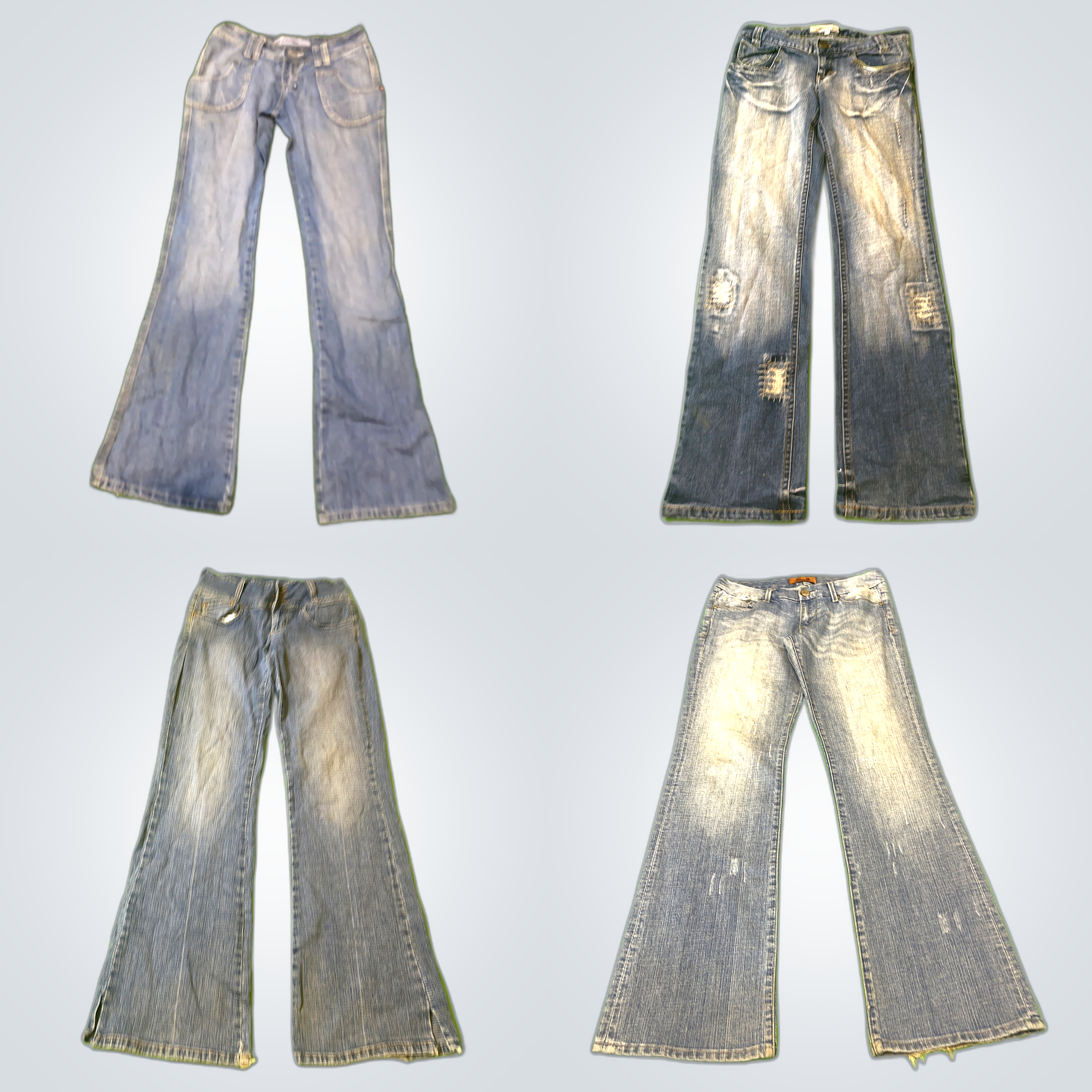 Pacote de Jeans Bootcut Y2K