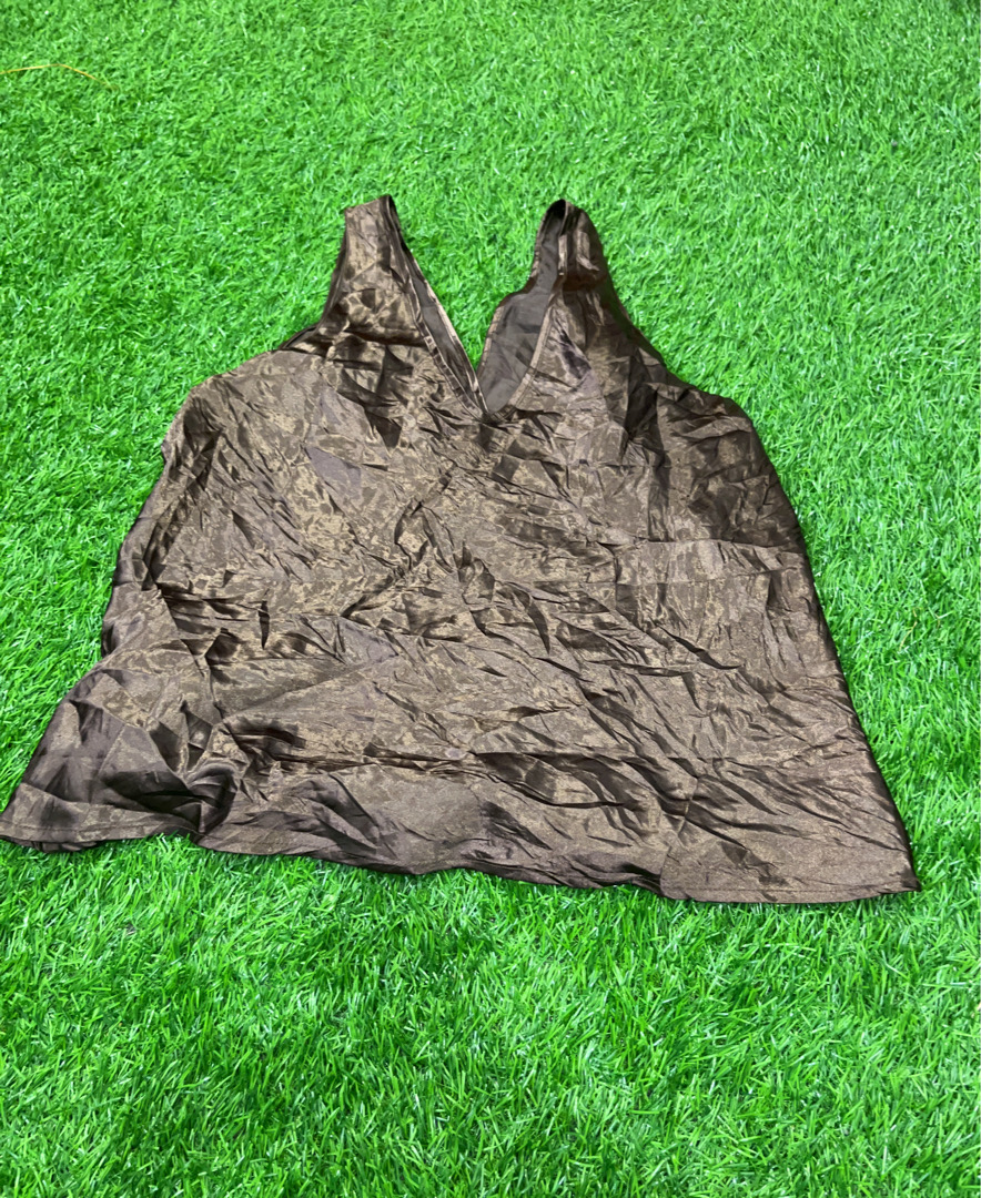 Brown Camouflage Top