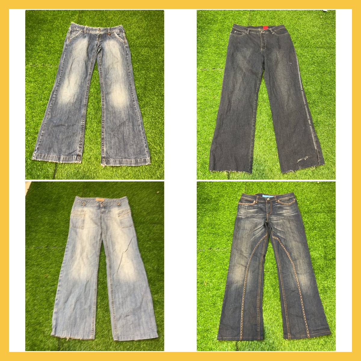 Foulard européen et pack de jeans bootcut - Zero M..