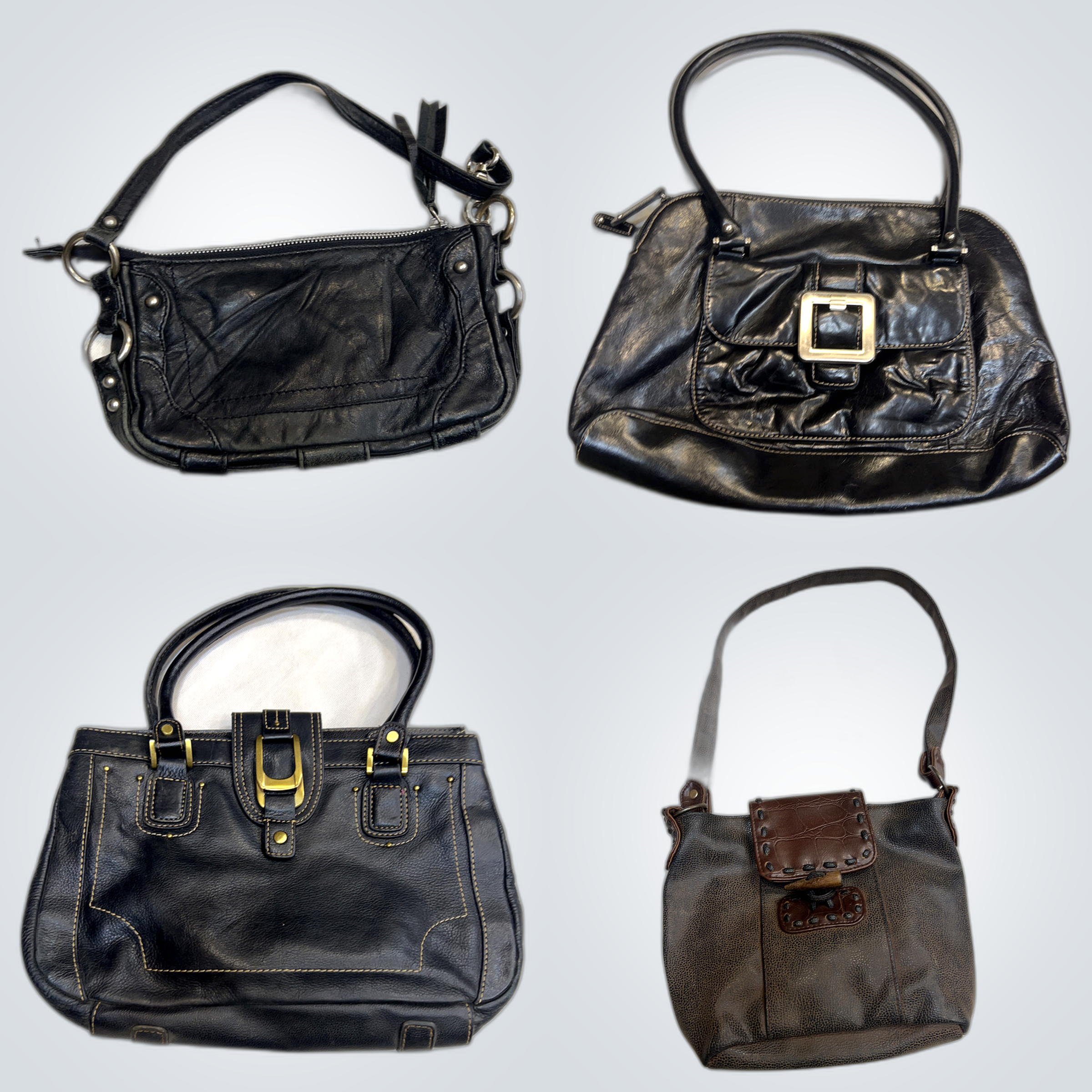 Y2K Small Leather Handbags