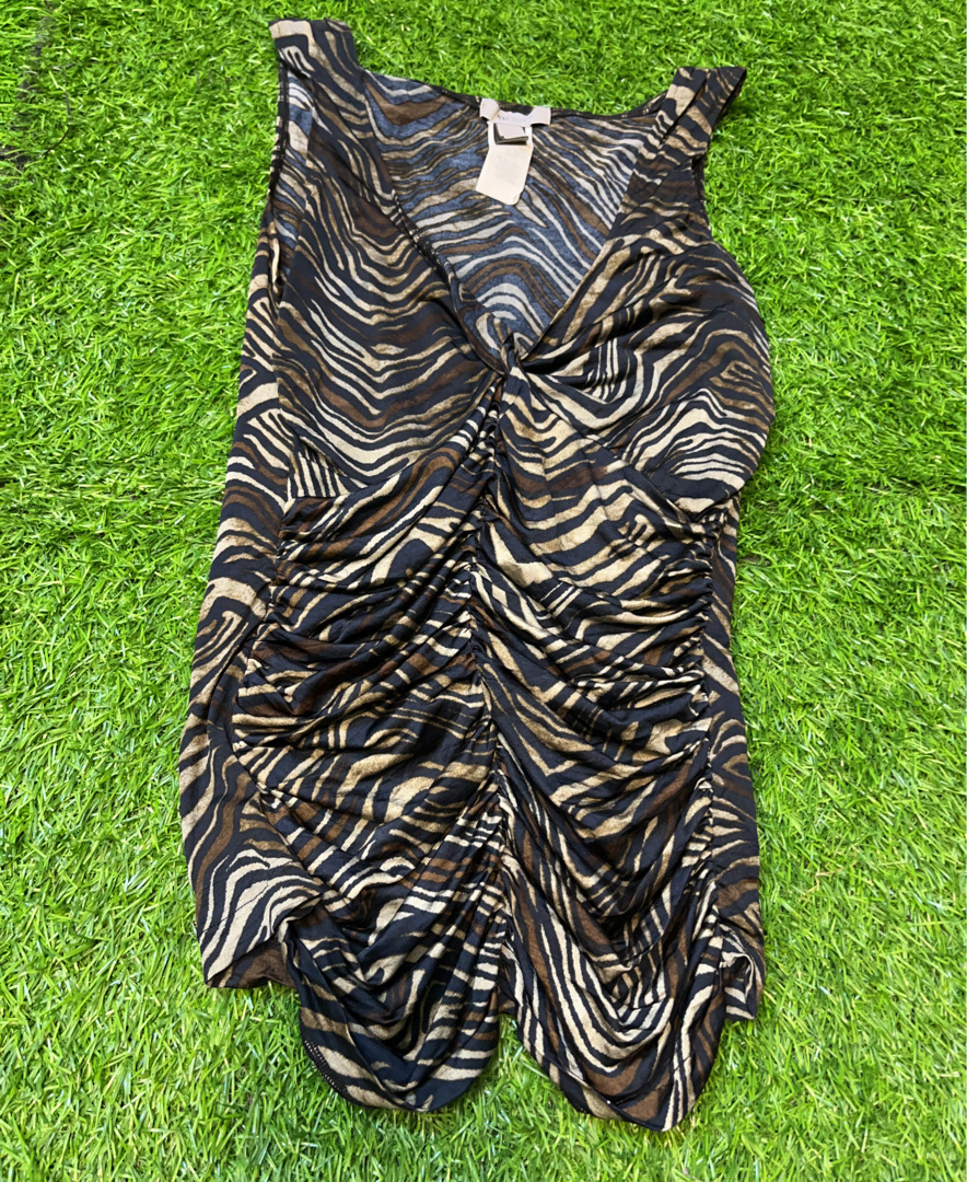 Zebra Print Jumpsuit