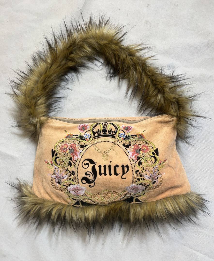 Sac à bordure en fourrure Juicy Couture