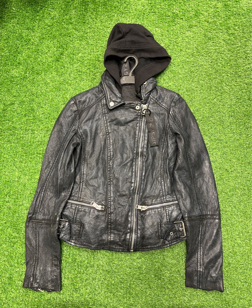 Gipsy 2.0 Leather Jacket with Hood