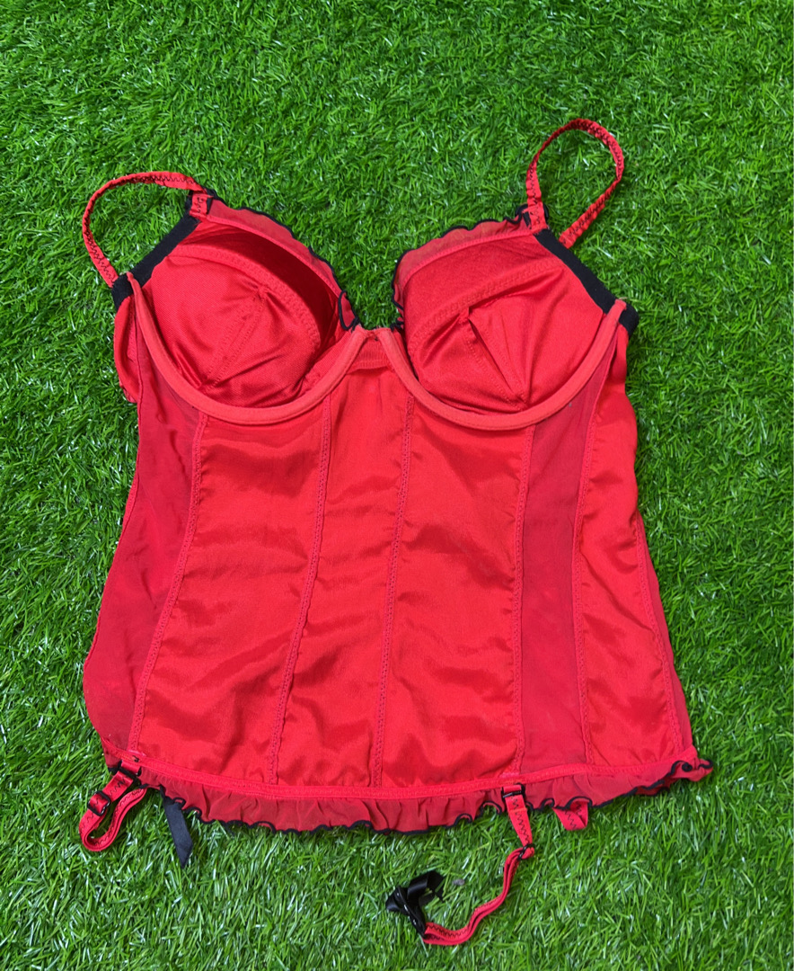 Bustier rouge