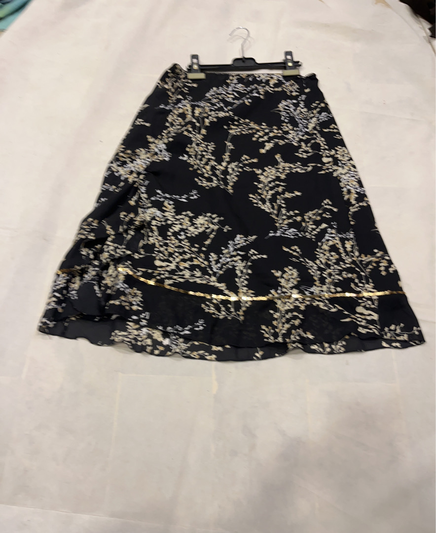 LERROS Women's Black Floral Skirt