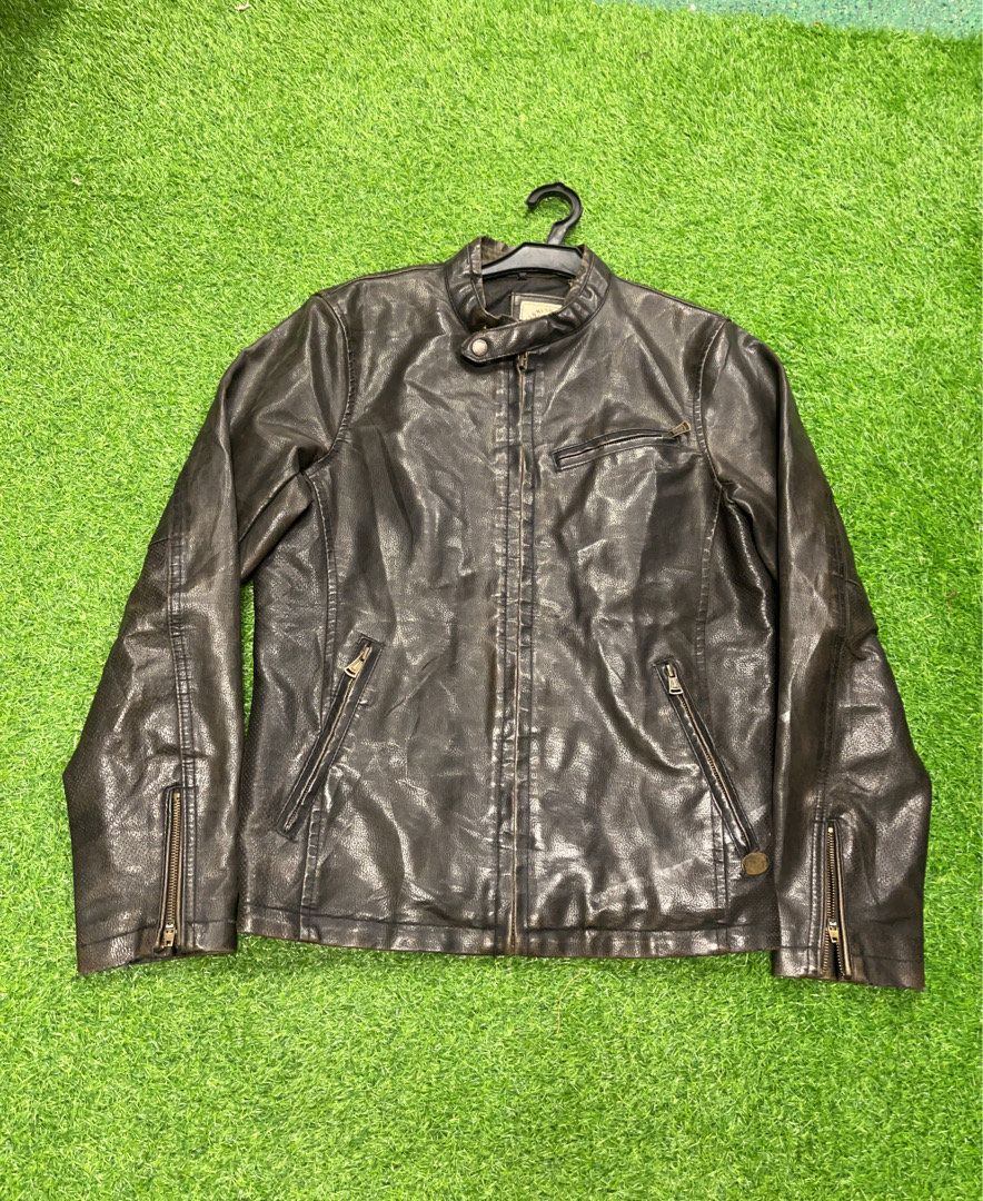 Pull & Bear Leather Jacket