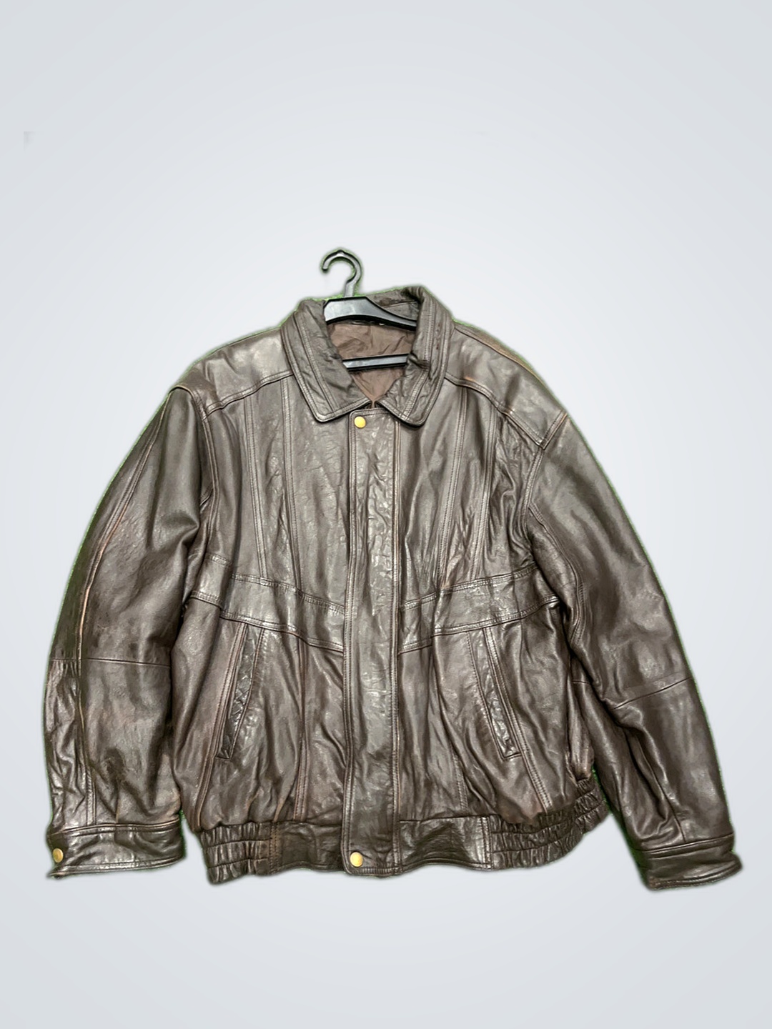 ブラウンレザージャケット