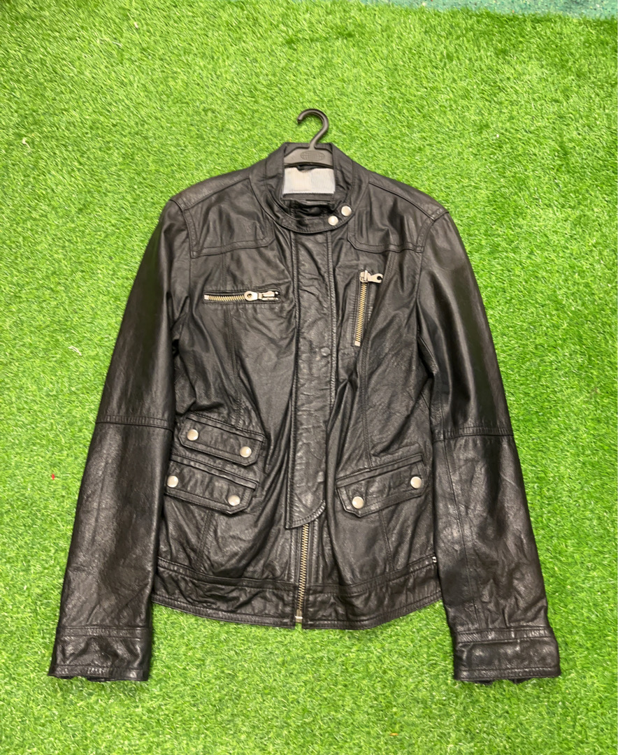 ブラックレザージャケット
