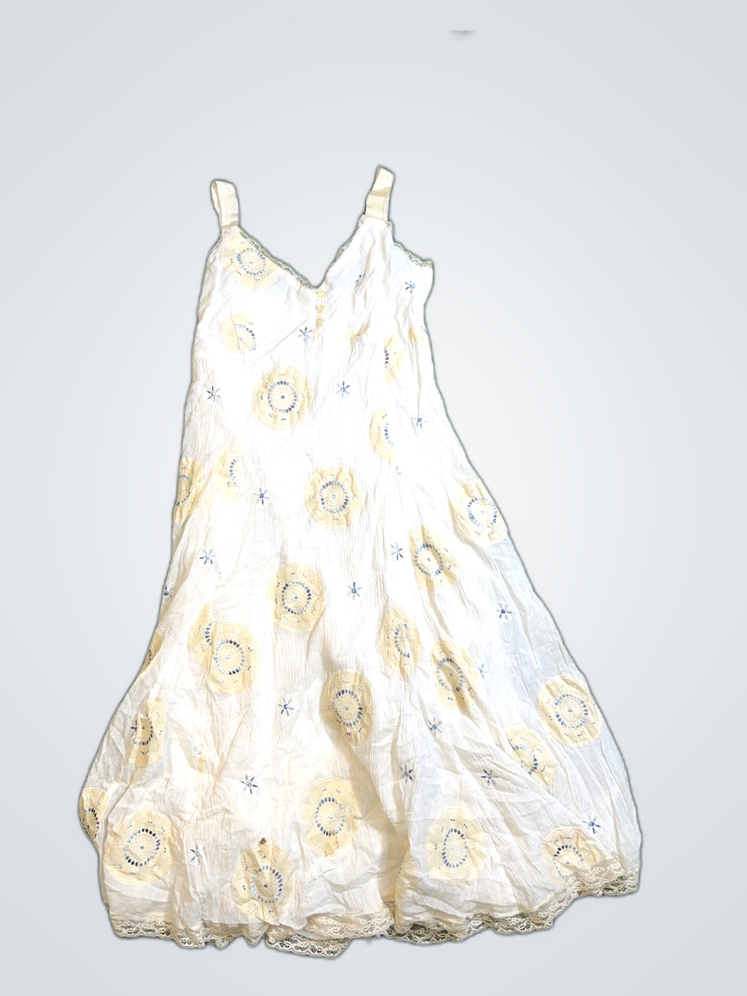 L.O.C.T. White Floral Dress