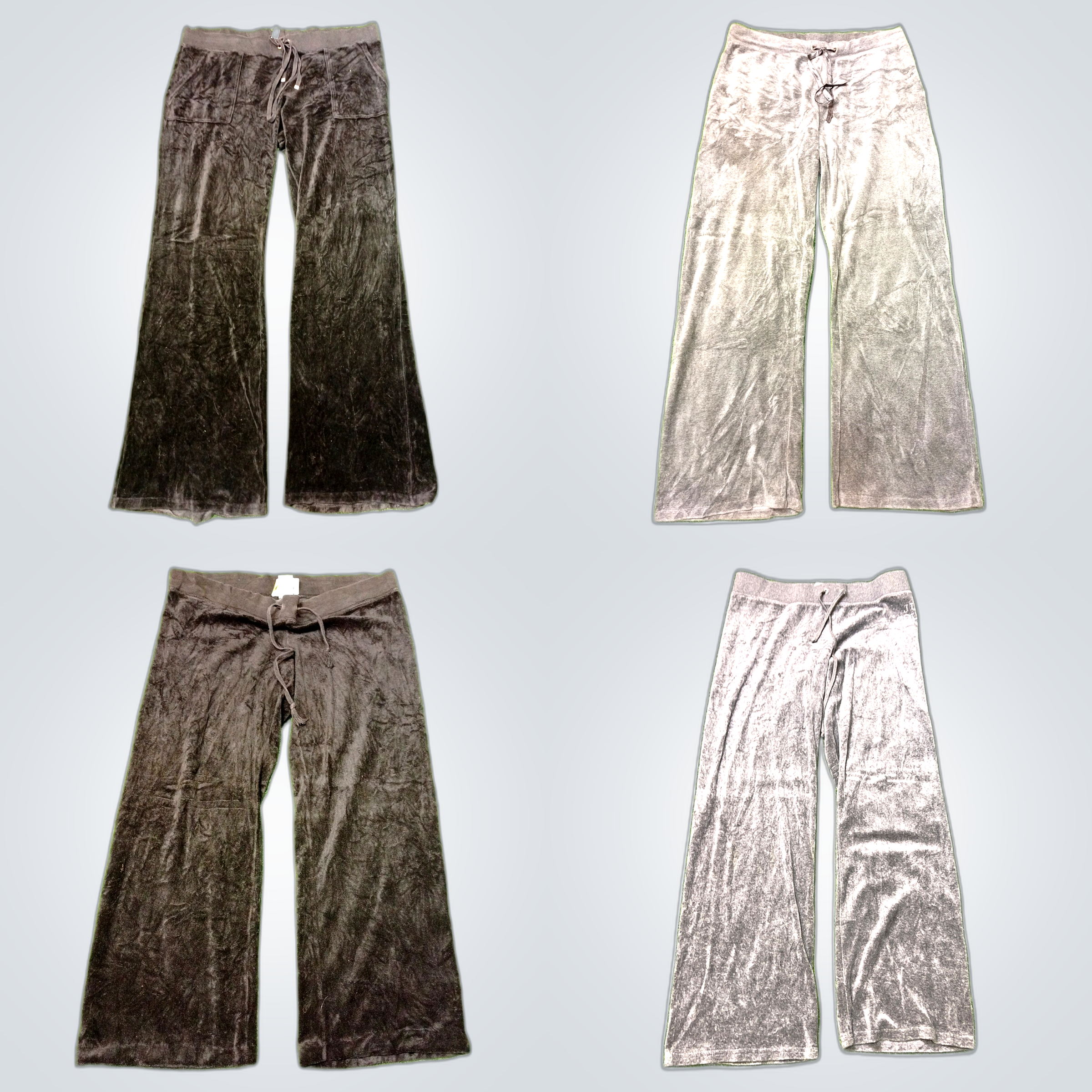 Ensemble de Pantalons de Training en Velours