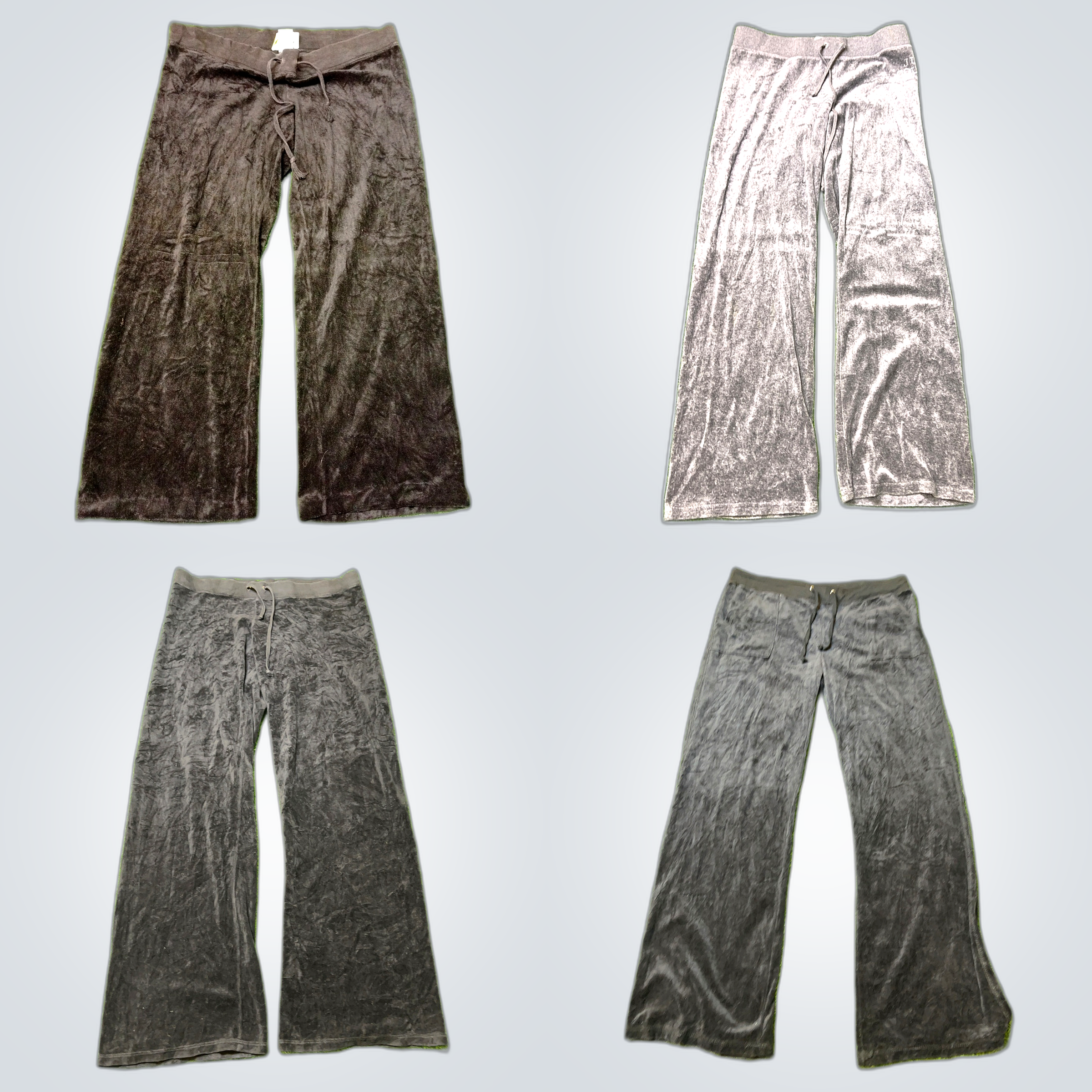 Ensemble de pantalons de survêtement en velours