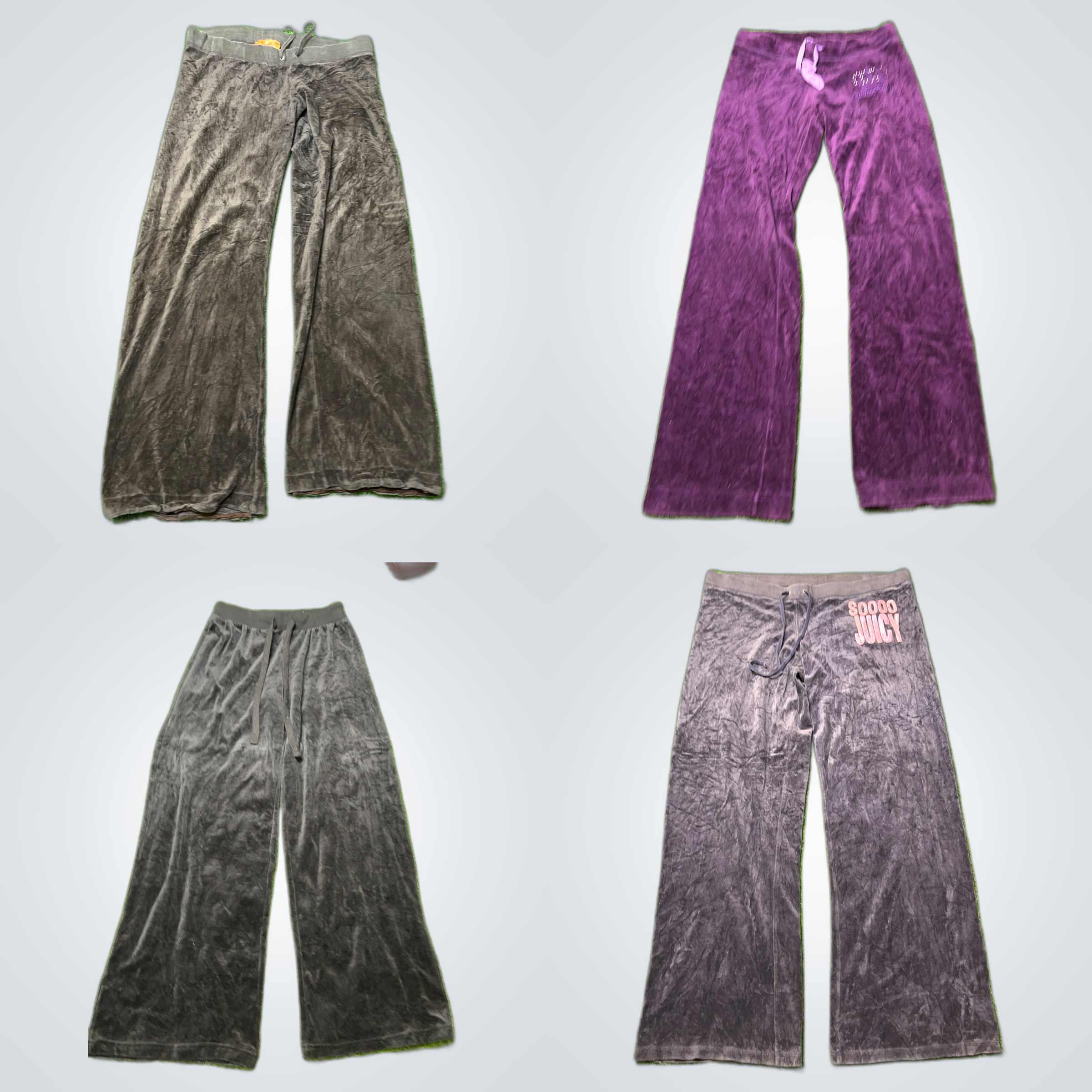 Juicy Couture Velour Sweatpants Bundle - 10 Piece ..
