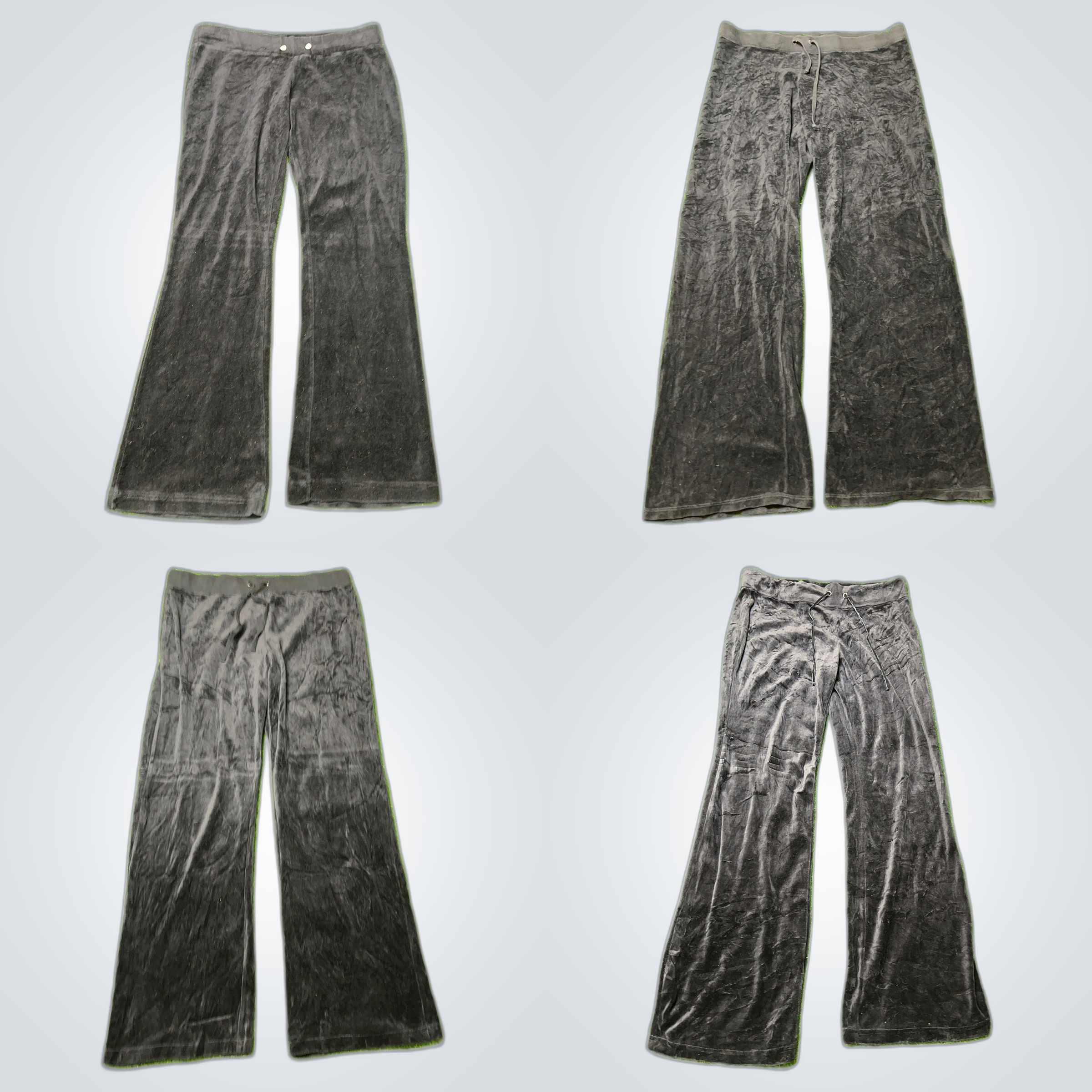Velour Sweatpants Pant Bundle