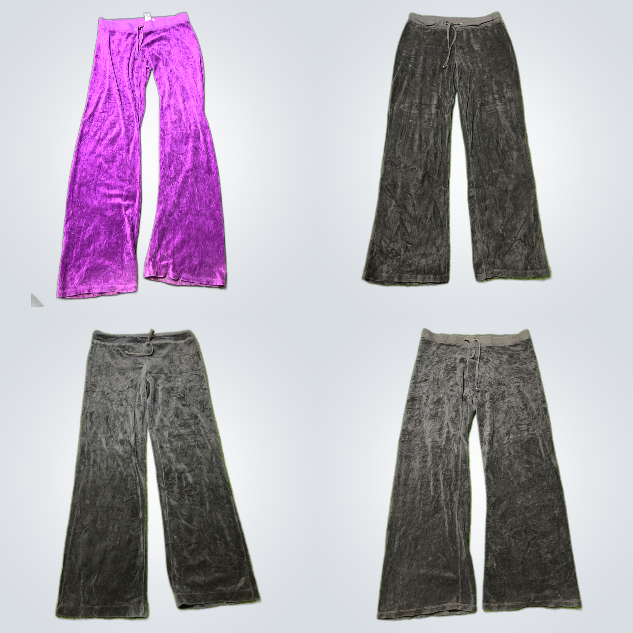 Ensemble de pantalons de survêtement en velours Ju..