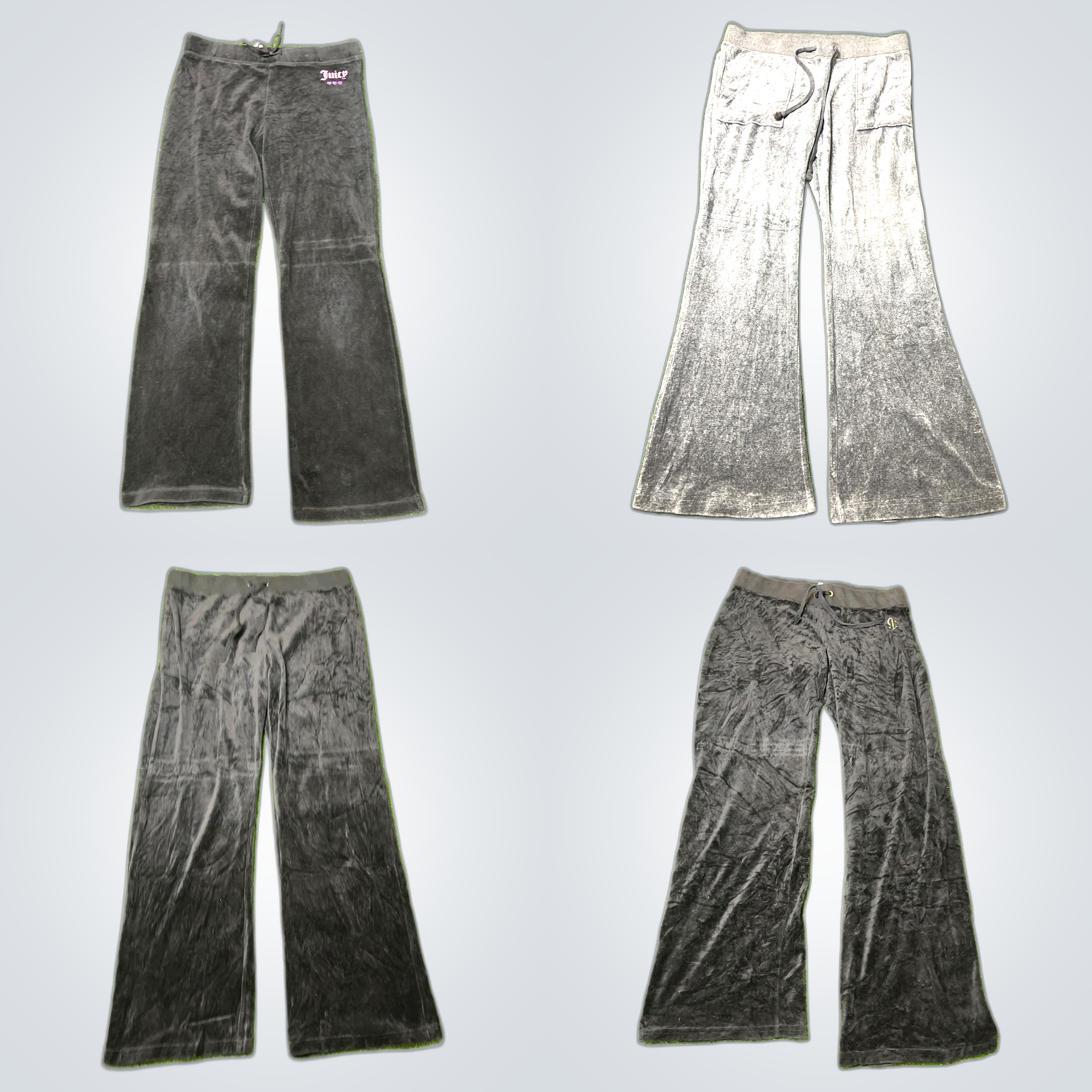 Velvet Flared Sweatpants Pant