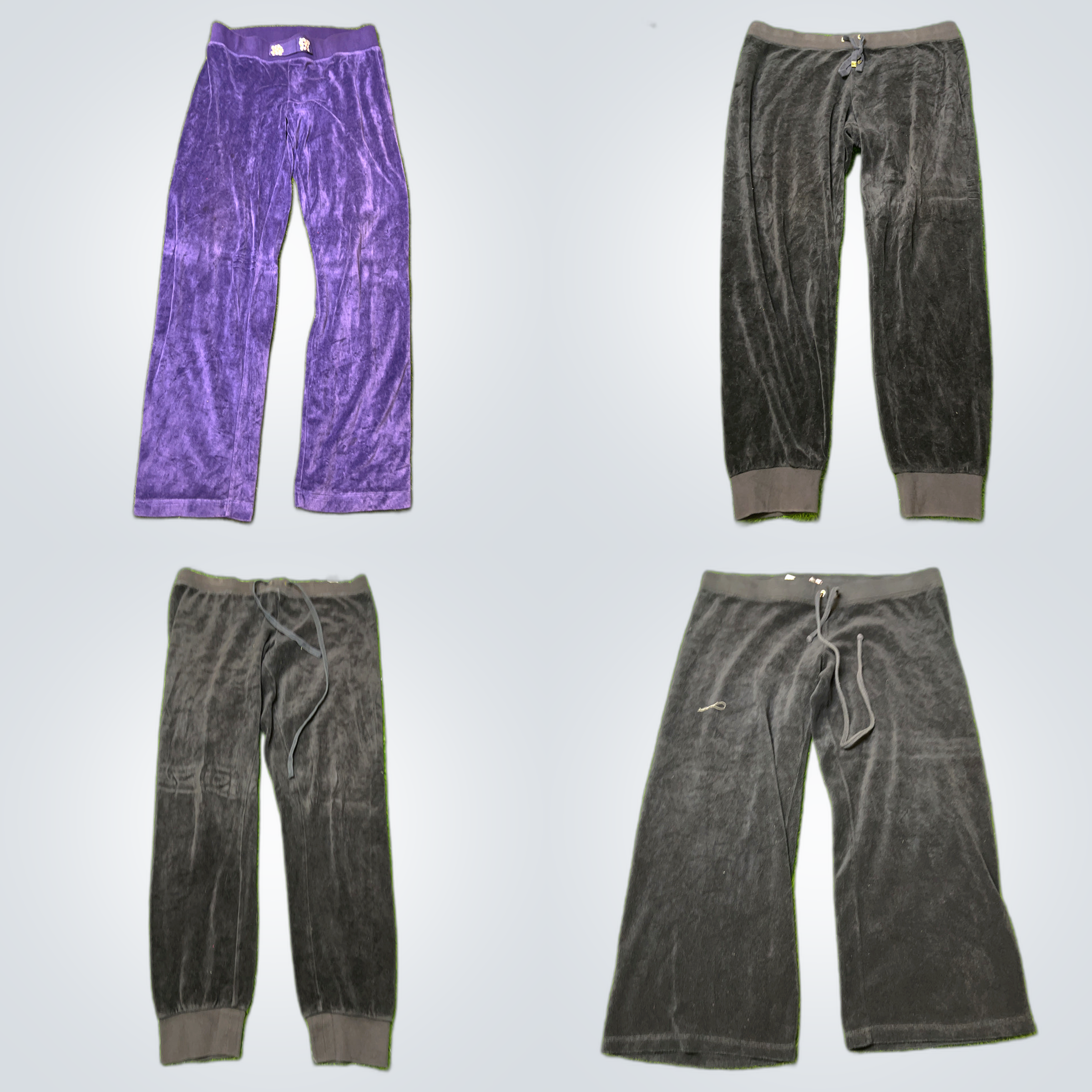 Juicy Couture Velour Sweatpants Bundle - 10 Piece ..