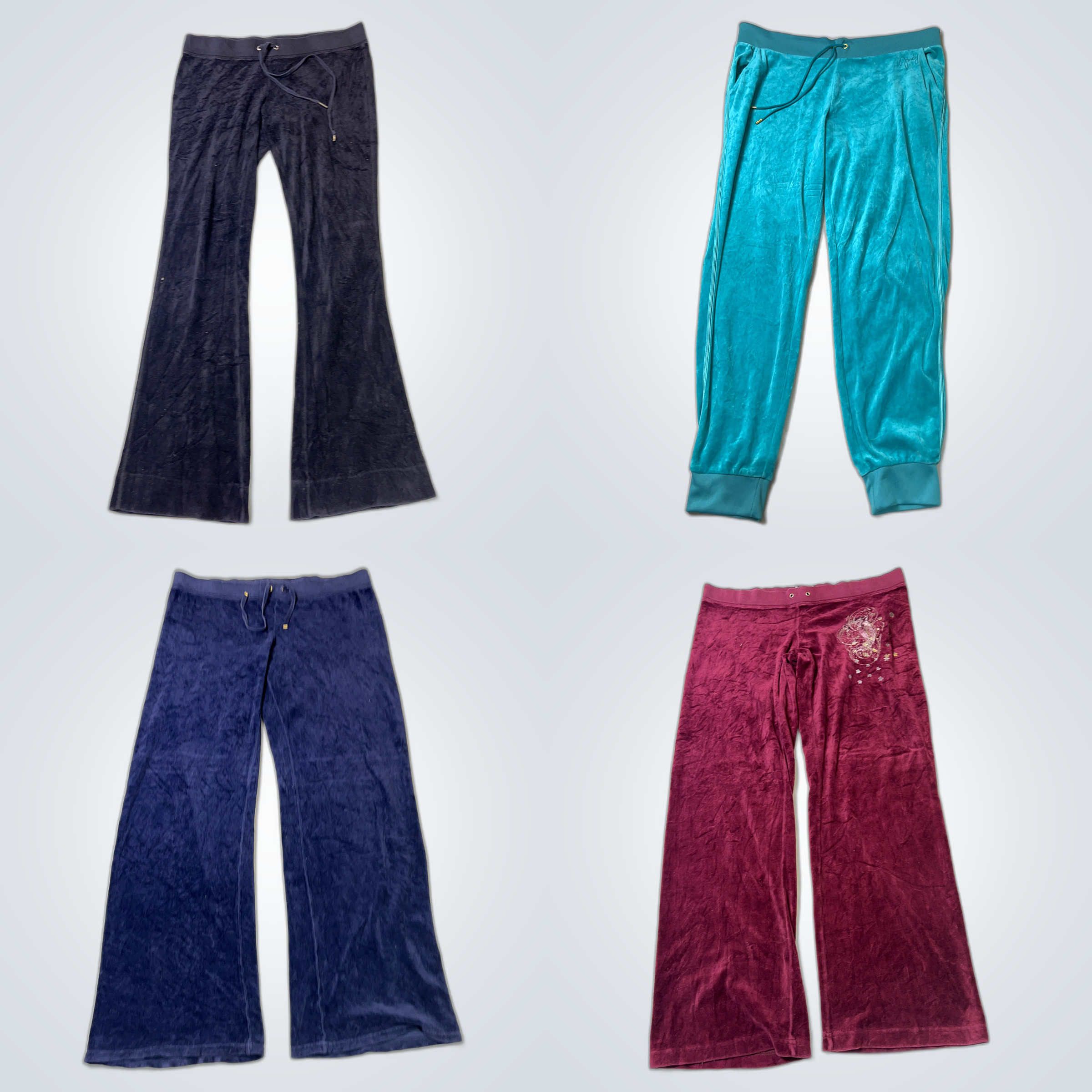 Juicy Couture Velour Sweatpant Bundle 10 Pc Lot