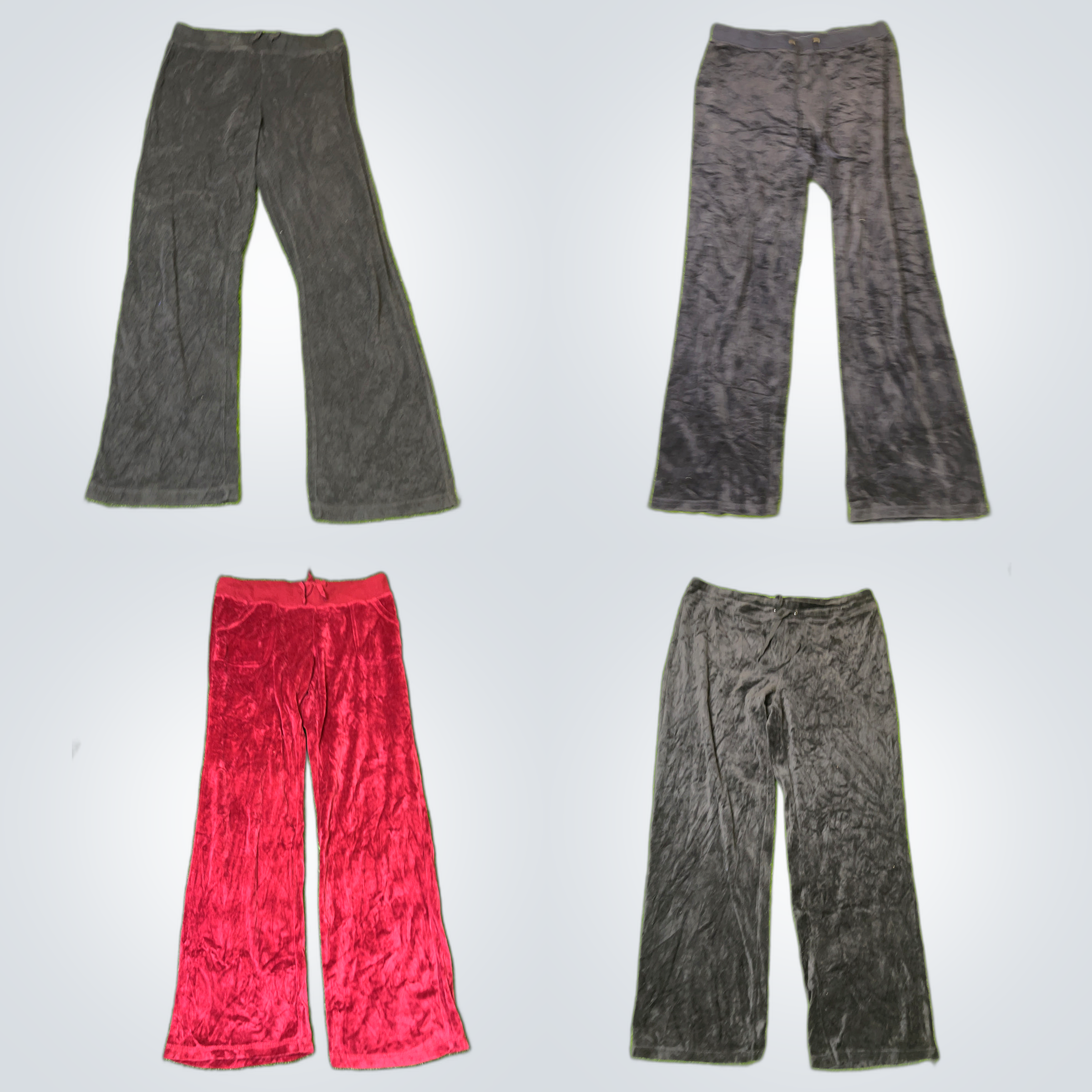 Juicy Couture Velour Pants Bundle - 10 Piece Lot L..