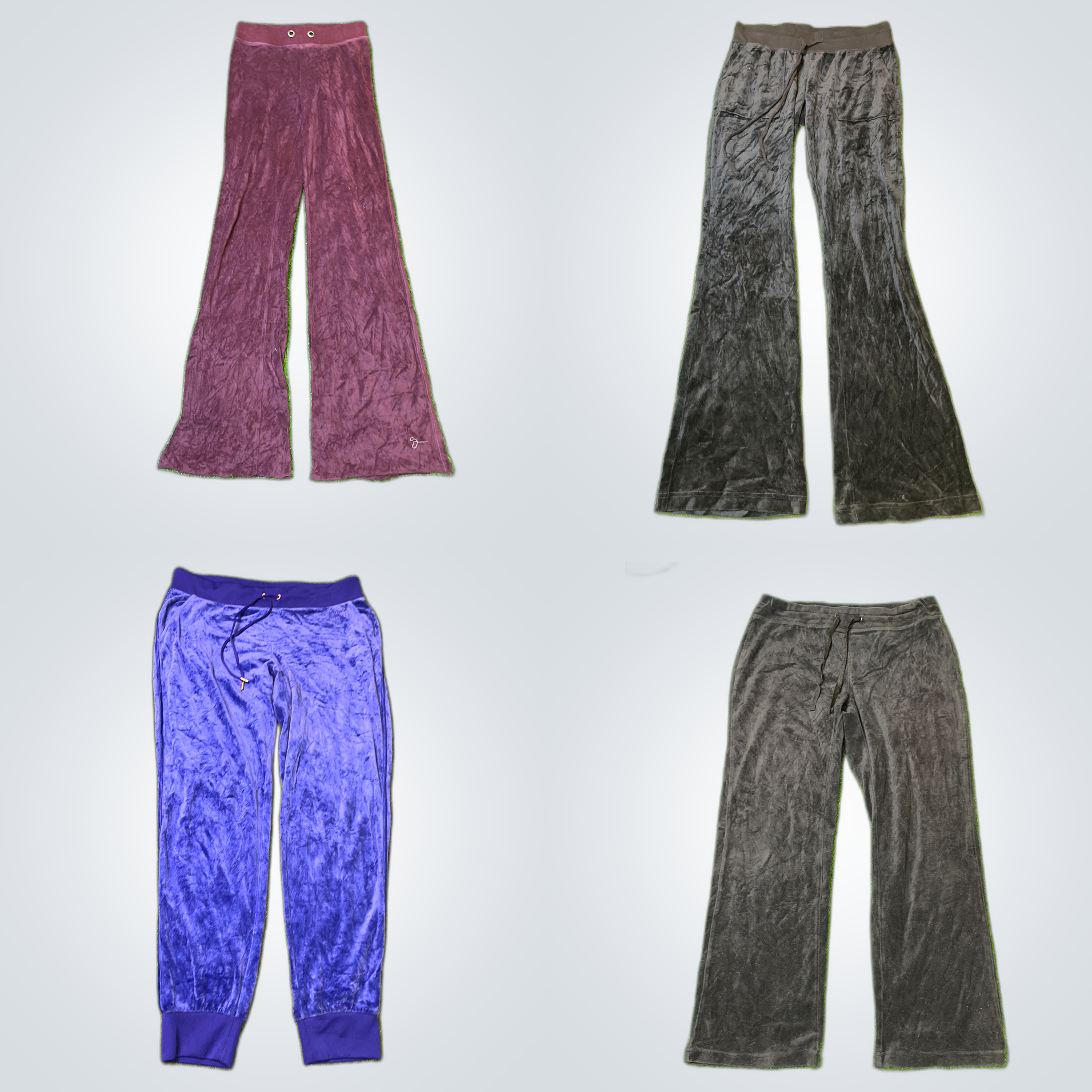 Juicy Couture Velours- und Samt-Sweatpants-Bundle ..