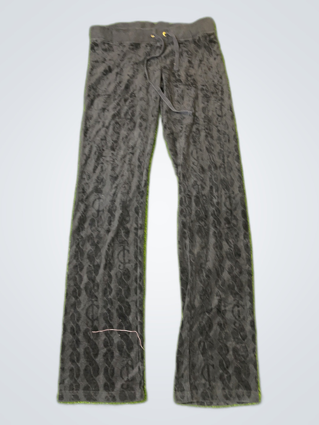 Juicy Couture Black Velour Sweatpants