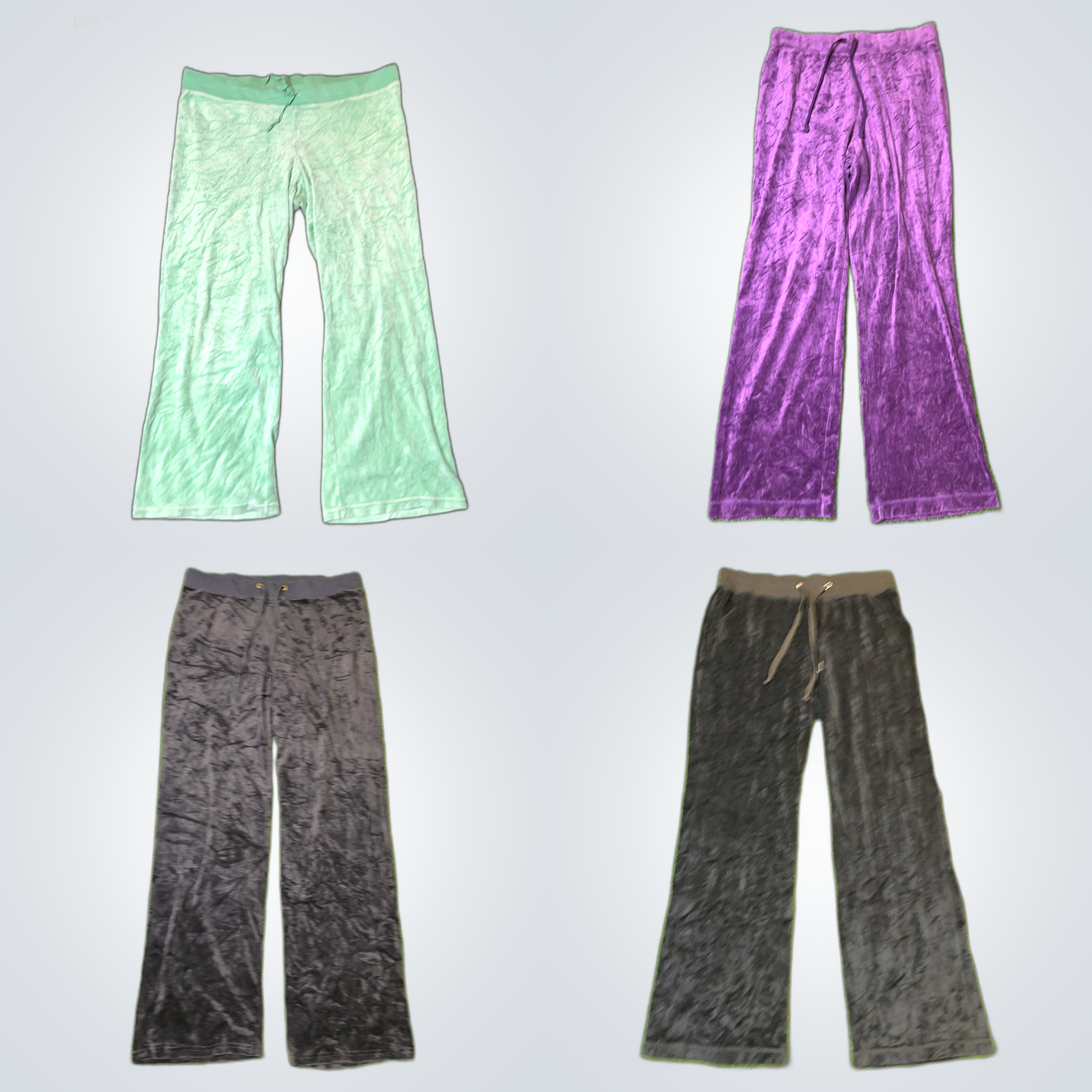 Juicy Couture Velour-Sweatpants-Bundle 10 Stück Lo..