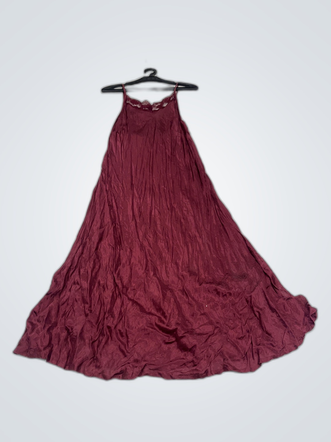 Long Maroon Dress