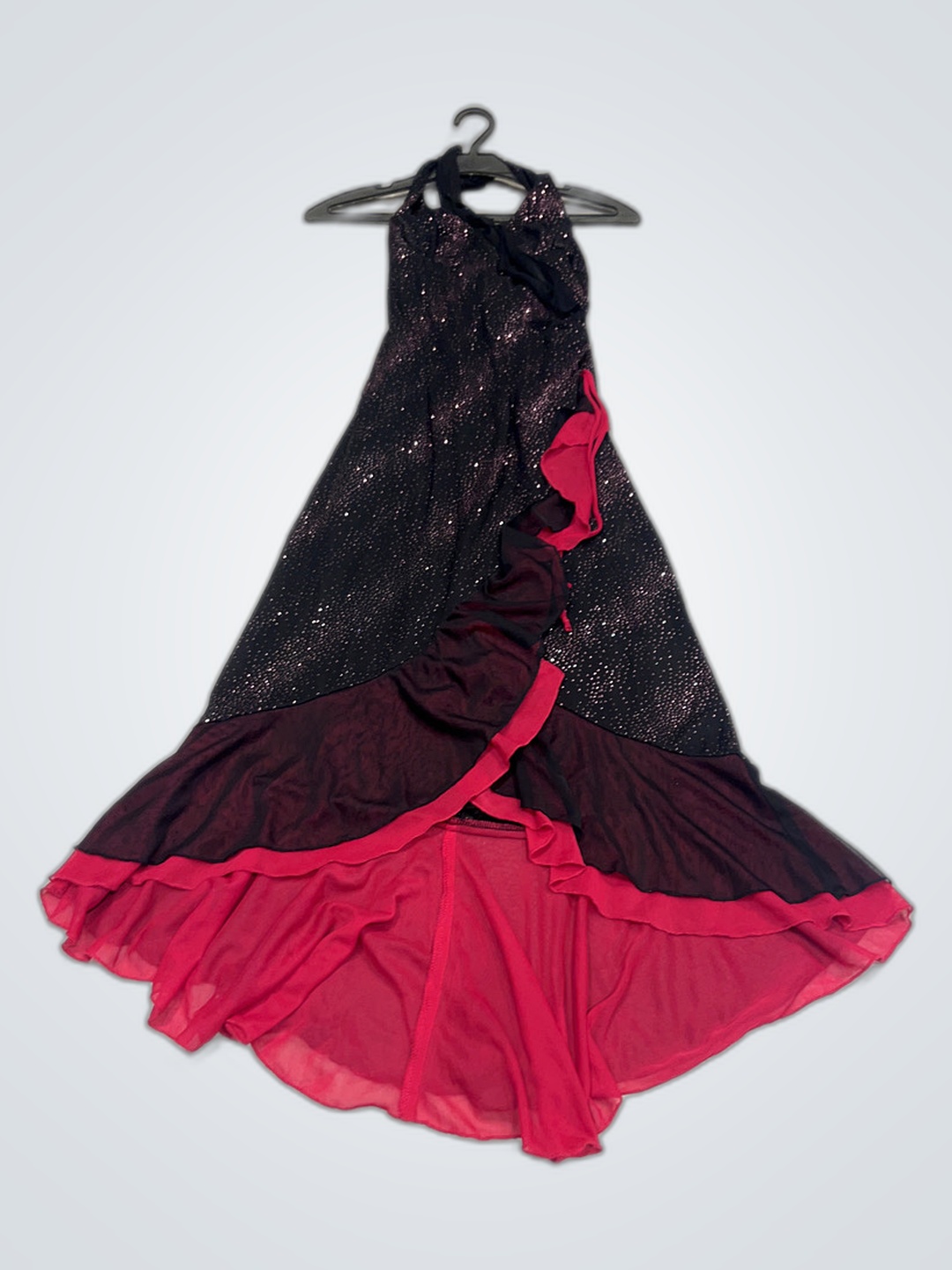 Speechless Black and Pink Sparkly Dress