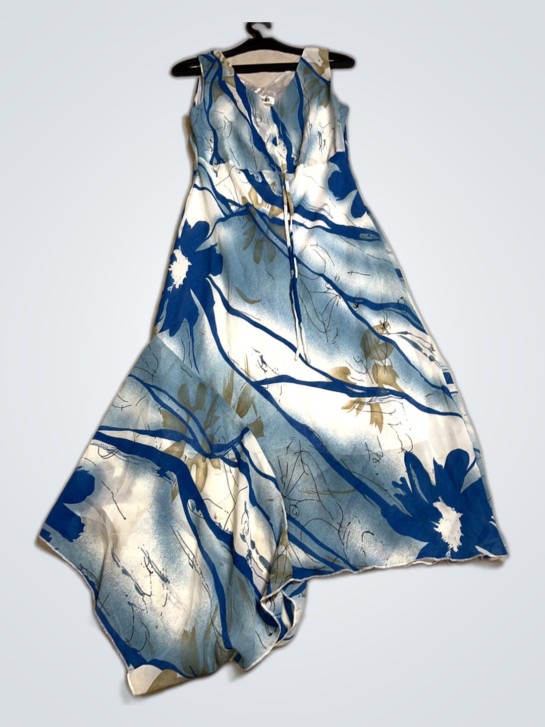 Youjoy Blau Floral Kleid