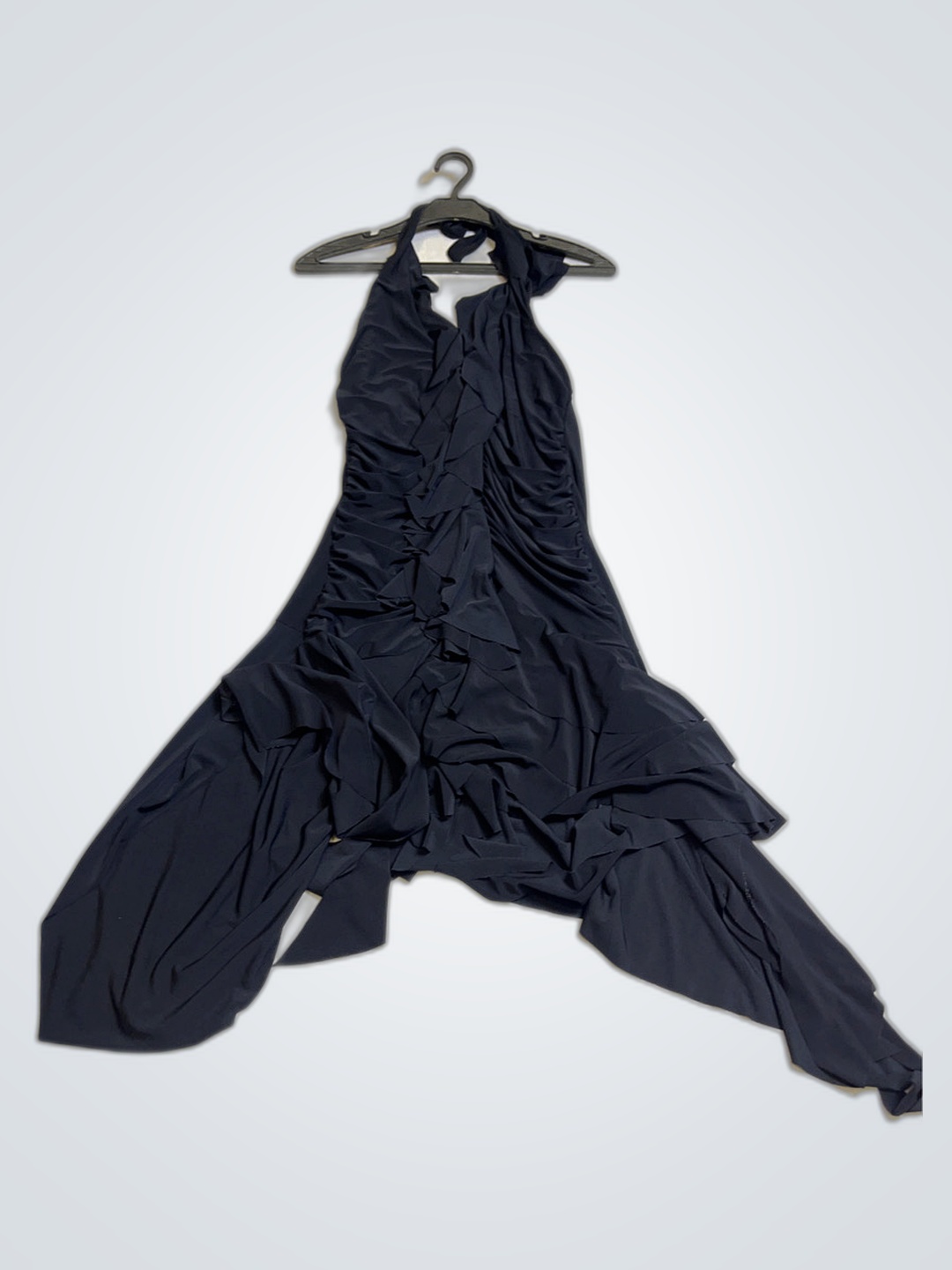 Macacão Melrose Black Halter Neck