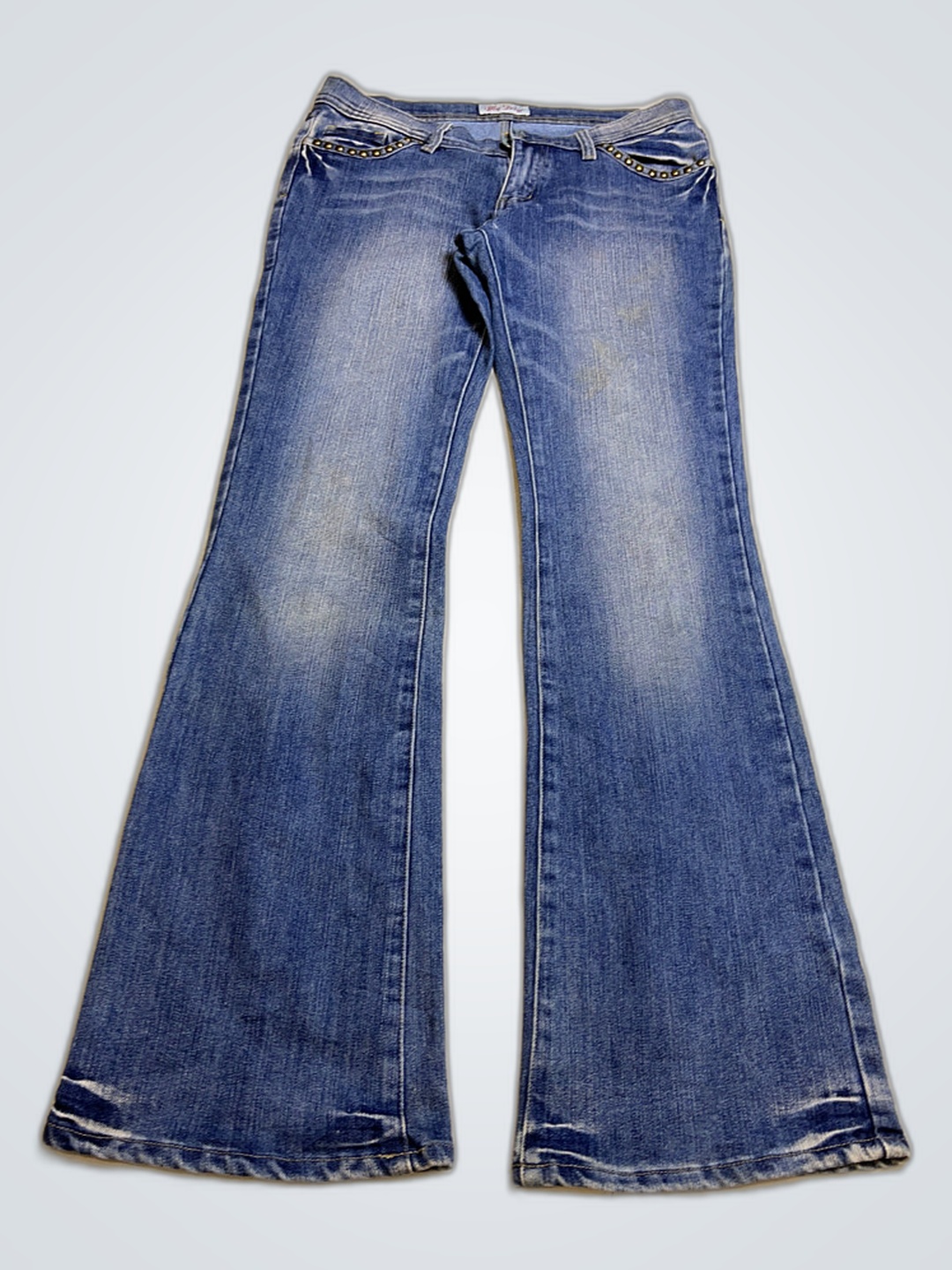 Blu Jeise Flare Leg Jeans