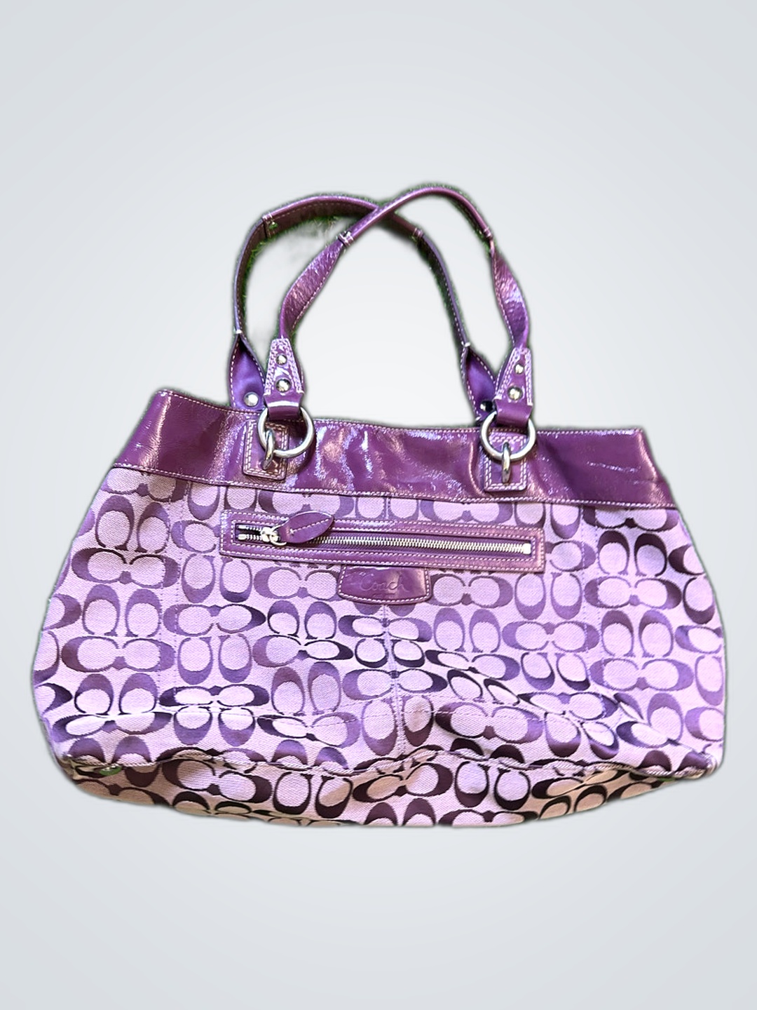 Coach Purple Handbag