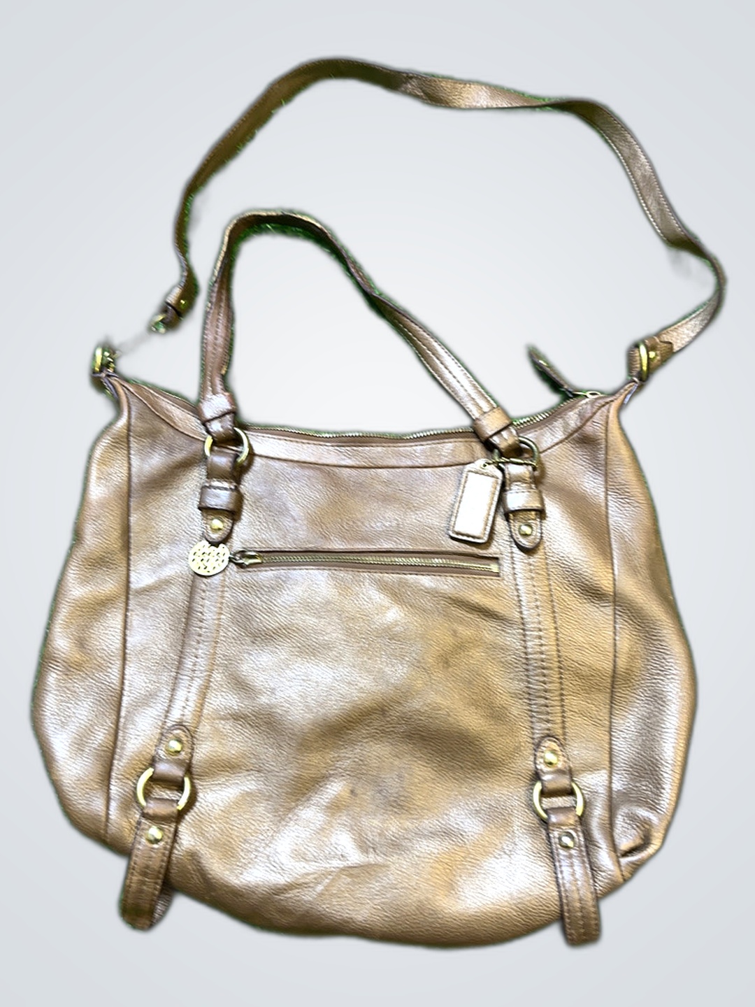 Brown Leather Shoulder Bag