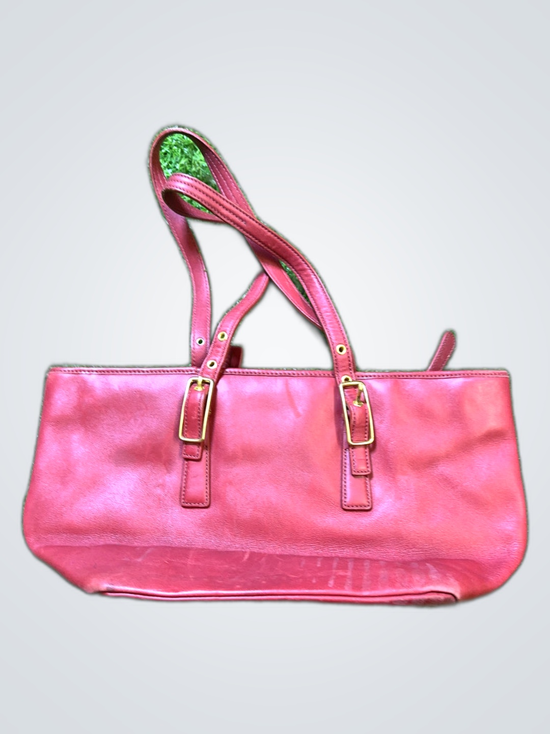 Coach Red Leather Handbag