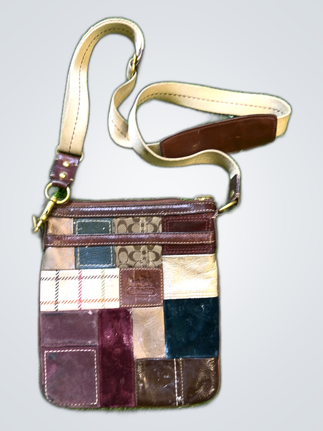 「Coach Patchwork Crossbody Bag」
