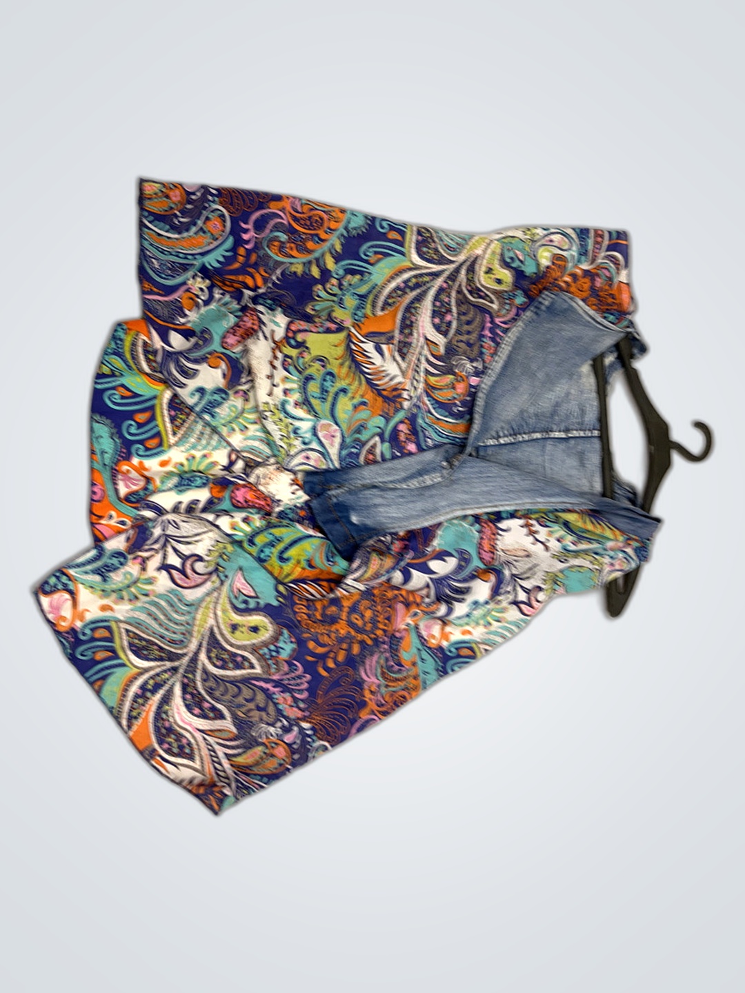 Blouse with Paisley Pattern