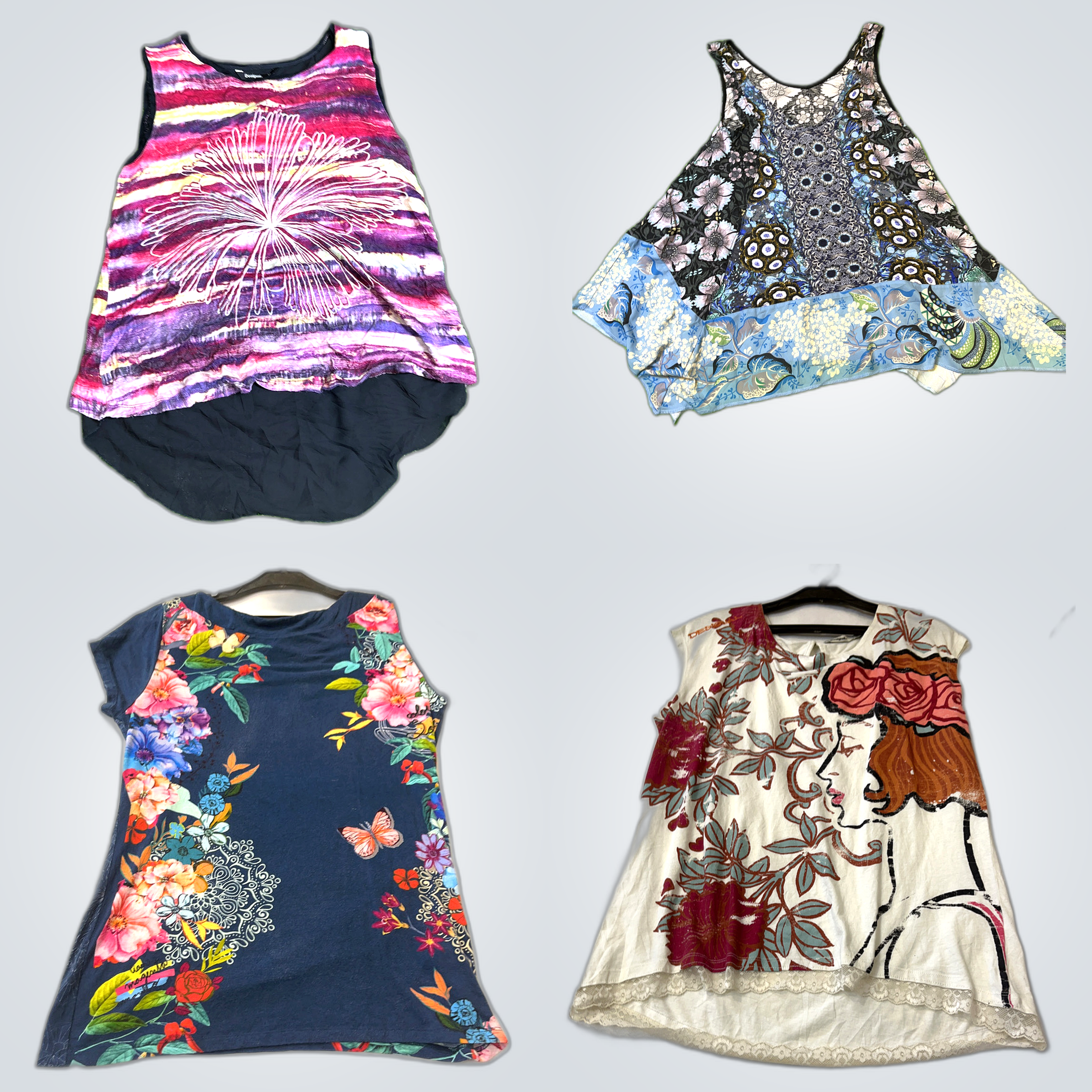 Desigual Y2K Blouses Bundle